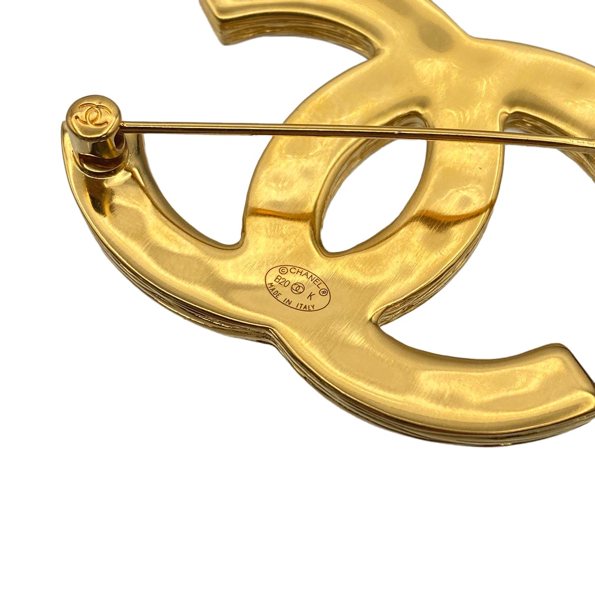 CHANEL CHANEL COCOMARK BROOCH RHINESTONE ACCESSORY B20K 90274065