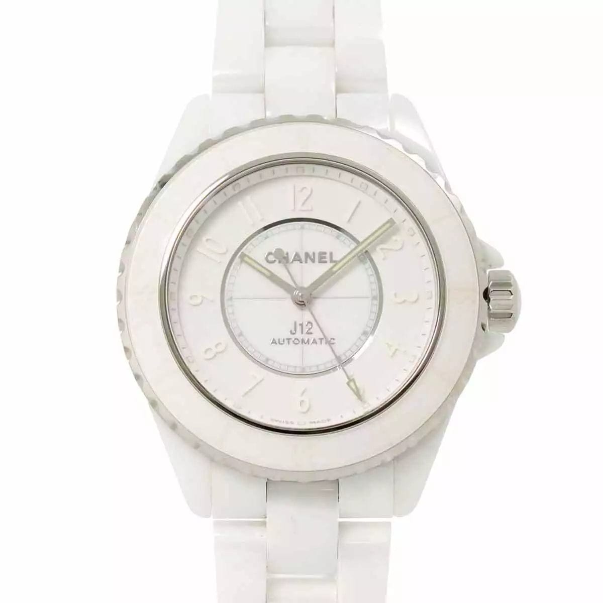 CHANEL CHANEL J12 Phantom 38mm H6186 Automatic White Dial Watch 90250246