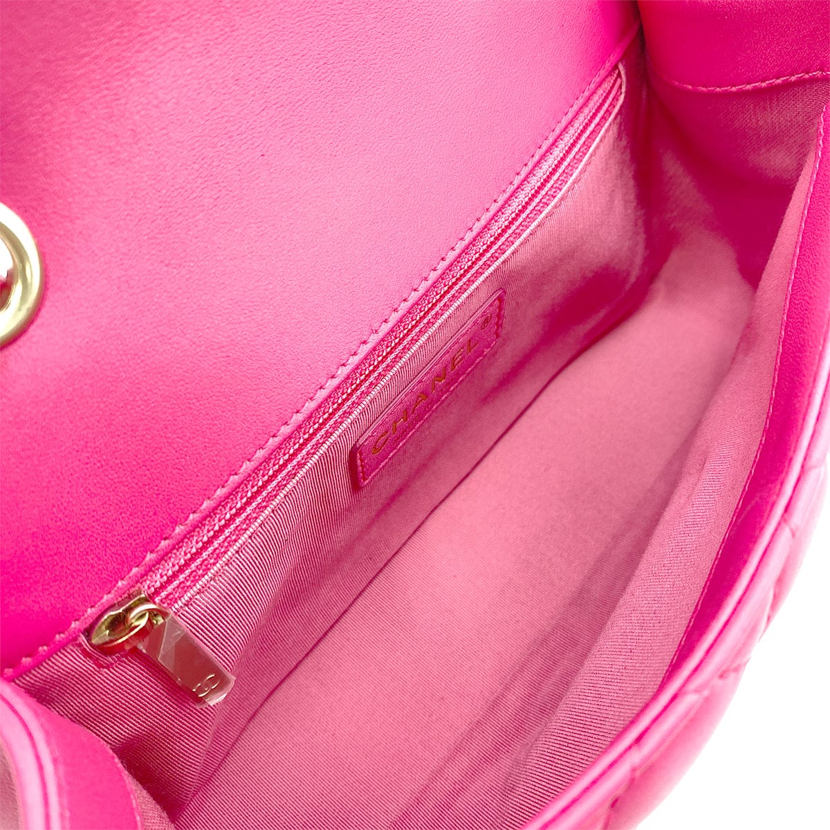 Chanel CHANEL MATELASSE CHAIN SHOULDER BAG PINK LAMB SKIN 90265320