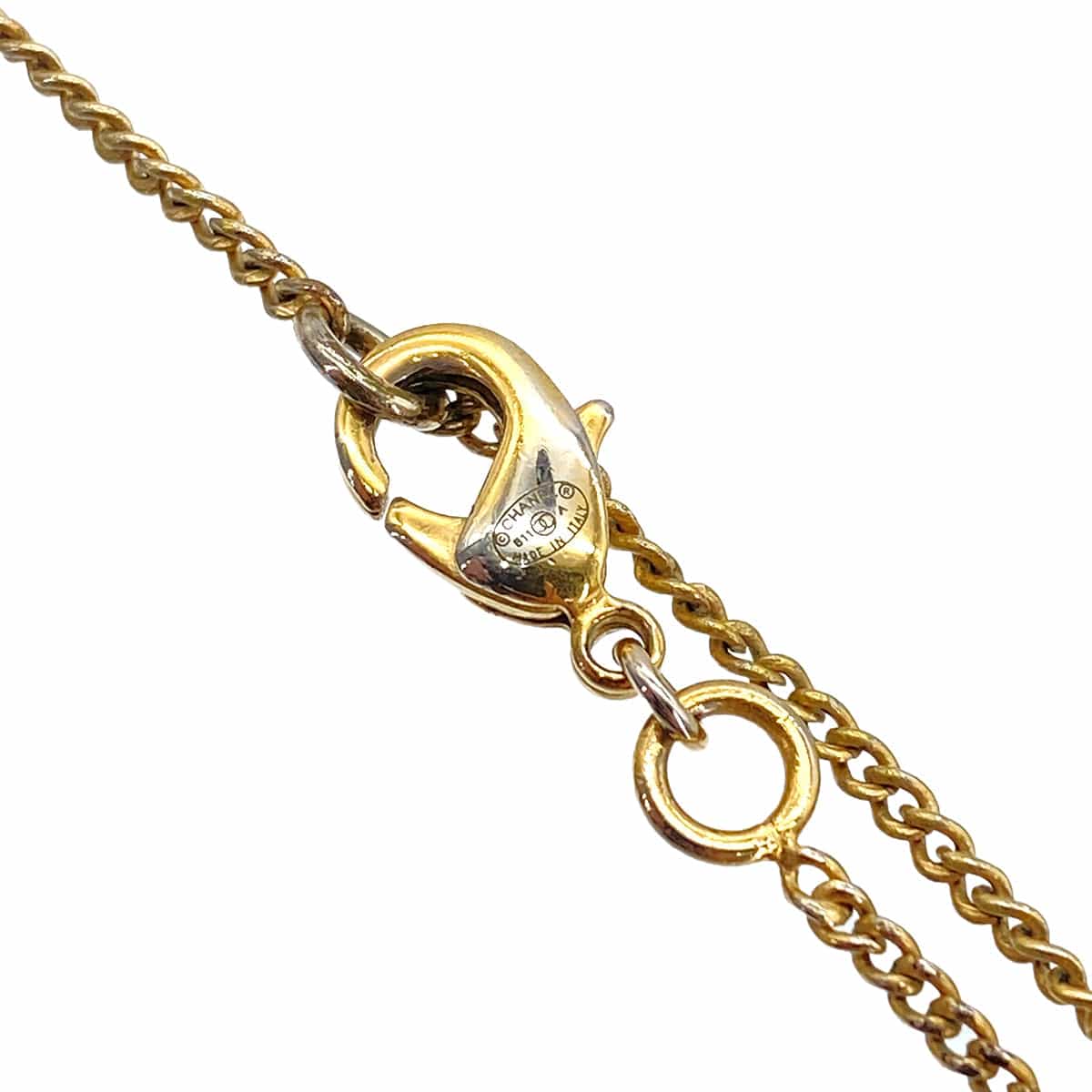 CHANEL CHANEL NECKLACE COCOMARK COLOR STONE ACCESSORY B11A 90269688