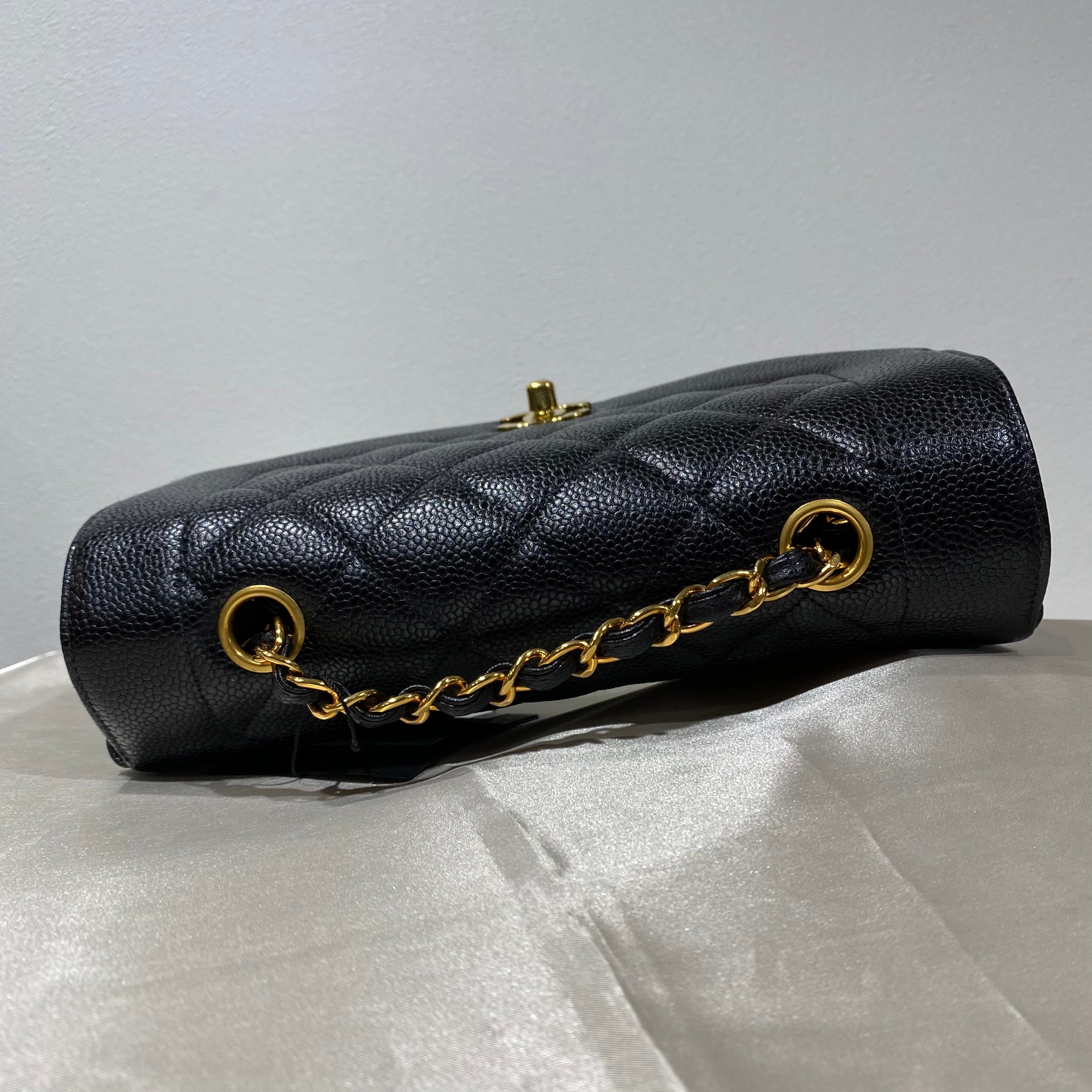 Chanel Chanel Vintage Diana Small Black Caviar GHW #3 90190799