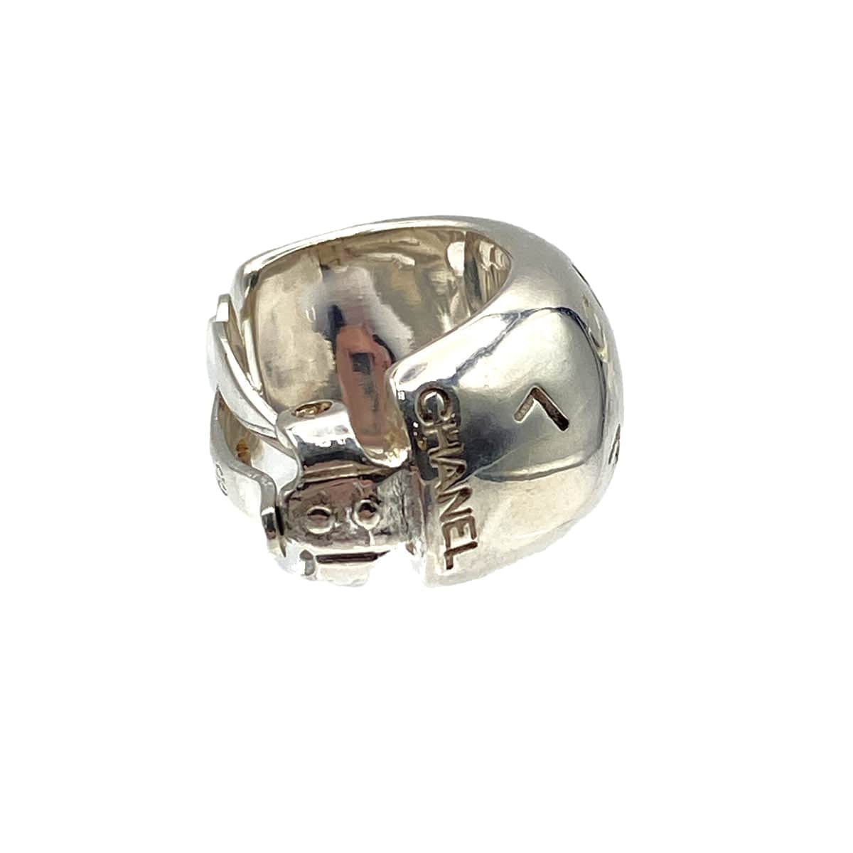 CHANEL CHANEL VINTAGE EARRINGS LOGO SV925 ACCESSORY 90271306