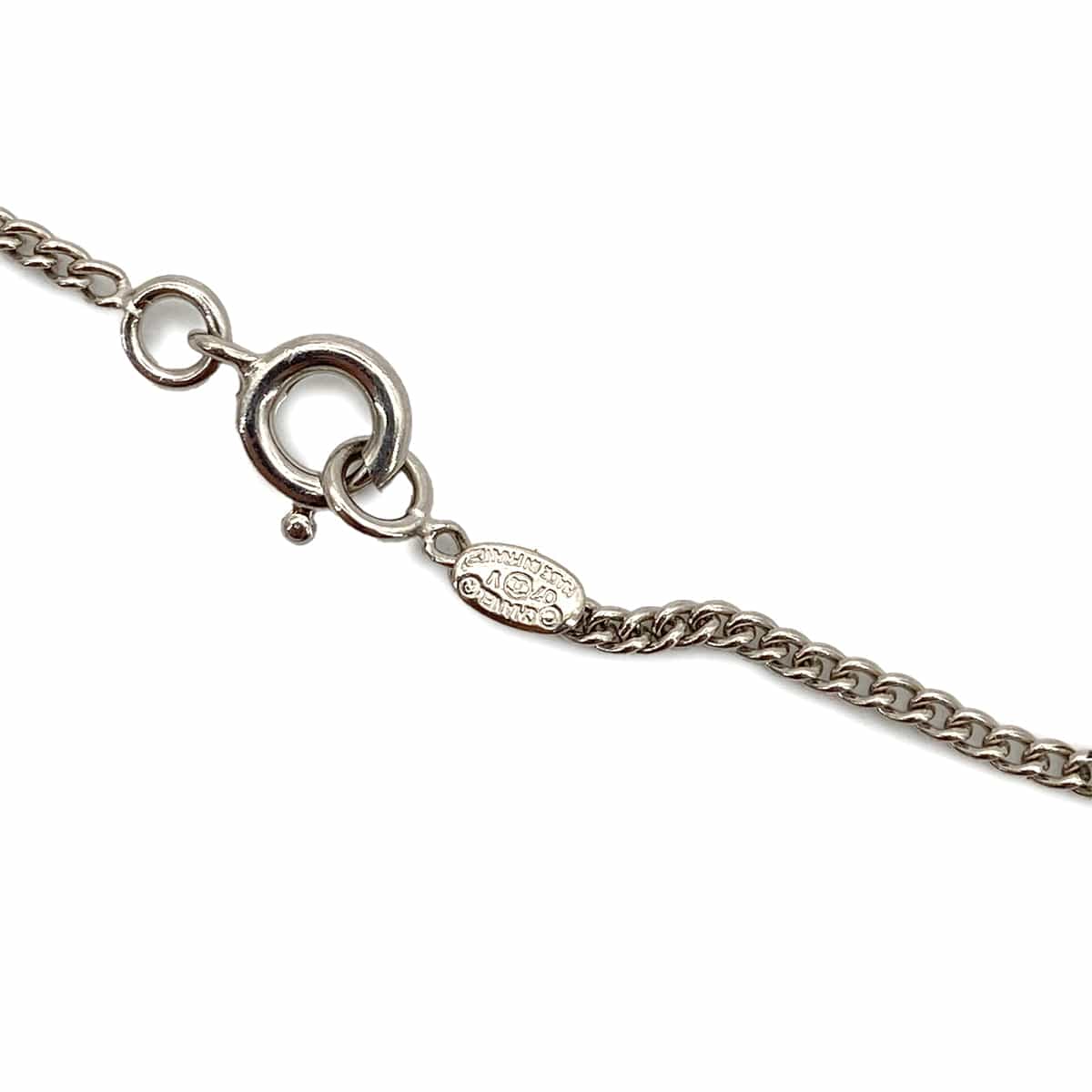 chanel CHANEL VINTAGE NECKLACE COCOMARK WHITE ACCESSORY 07V 90259938