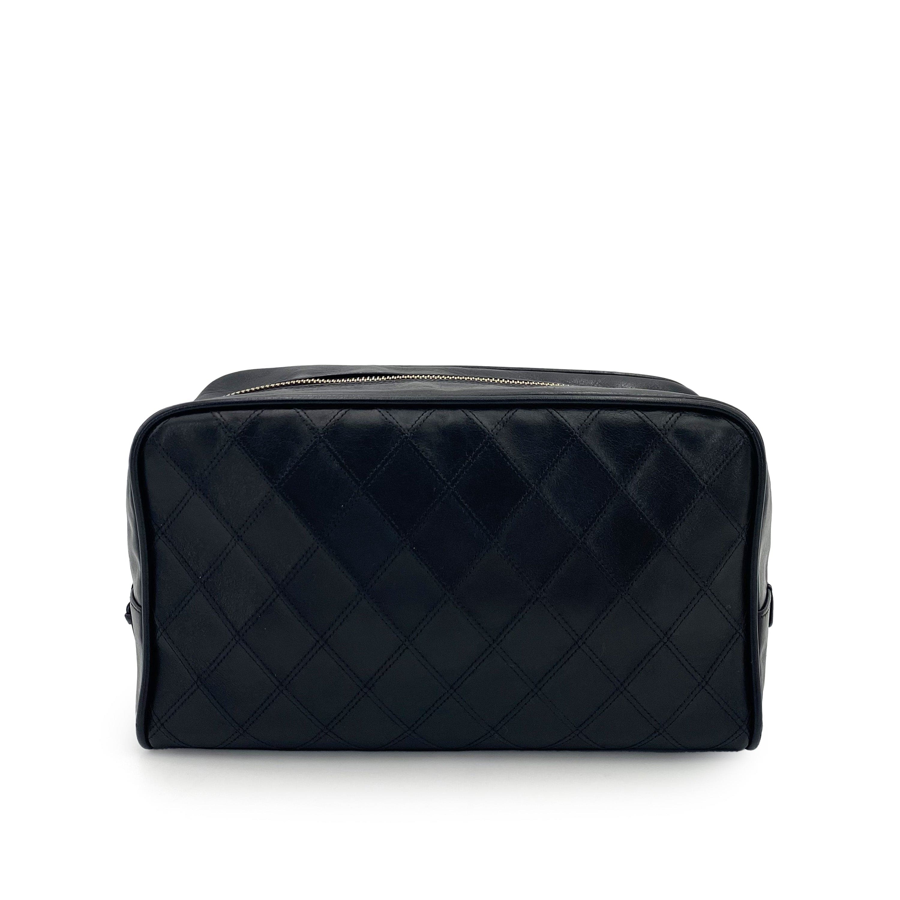 Chanel Chanel Vintage Pouch Black Lambskin #1 90242953