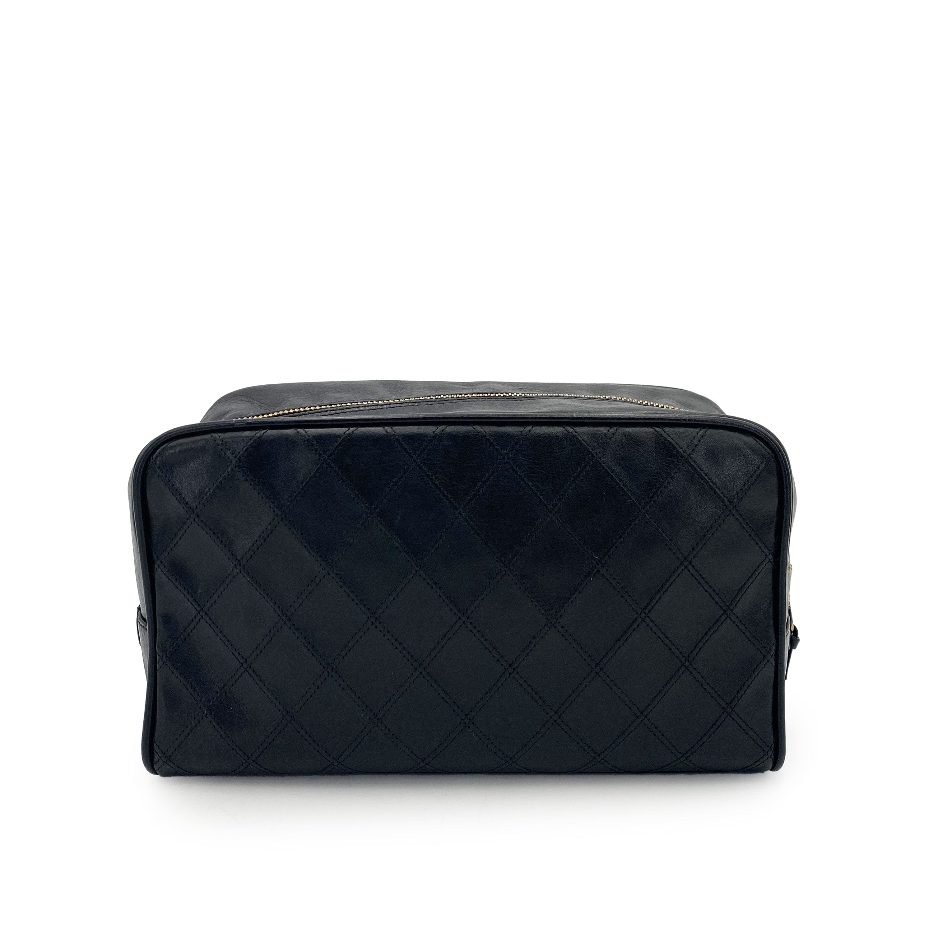 Chanel Chanel Vintage Pouch Black Lambskin #1 90242953