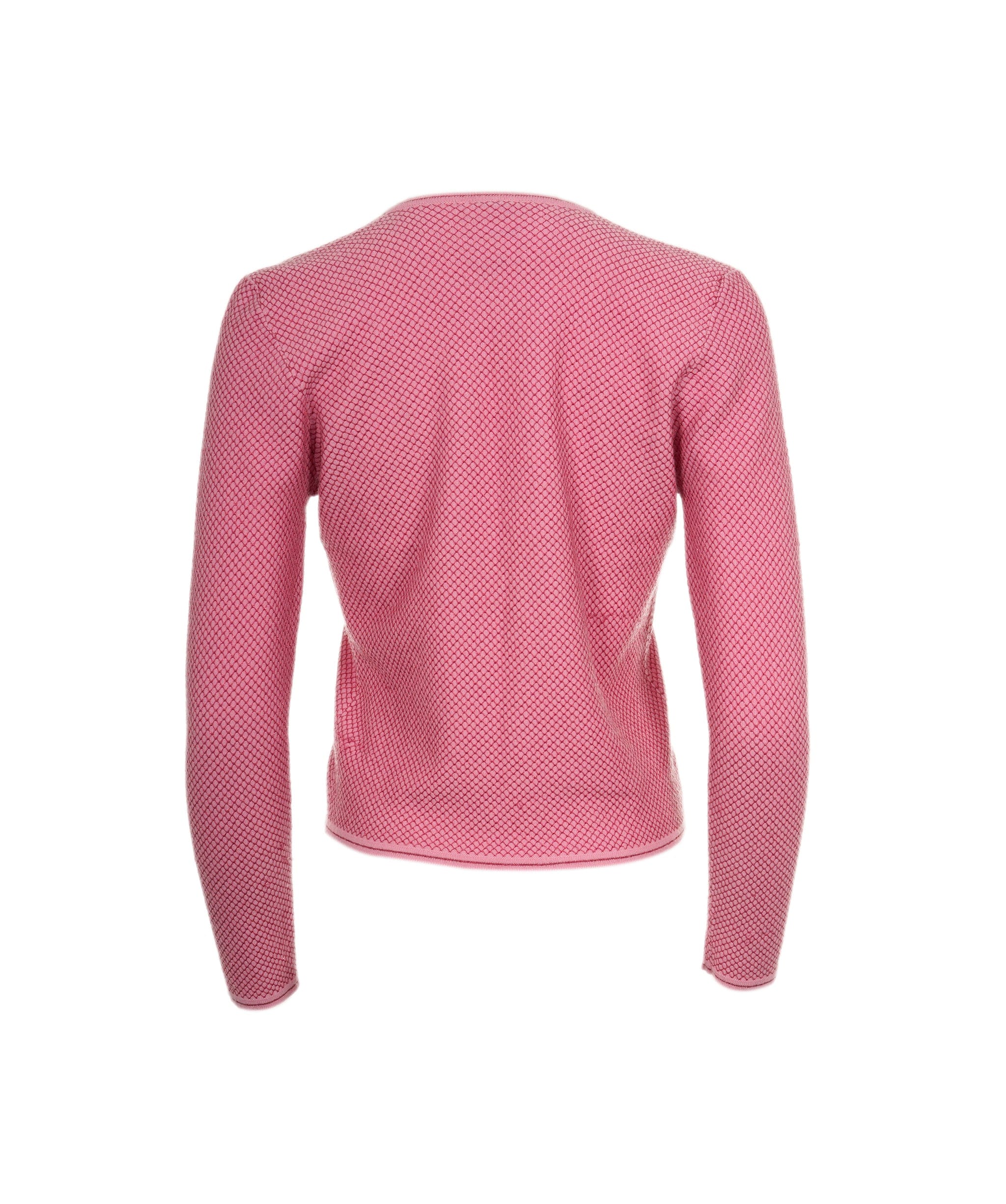 Chanel Chanel 01C Knit Cardigan Pink ASL8307