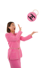 Chanel Chanel 95P Barbie Collection Hot Pink Suit  UKL1079