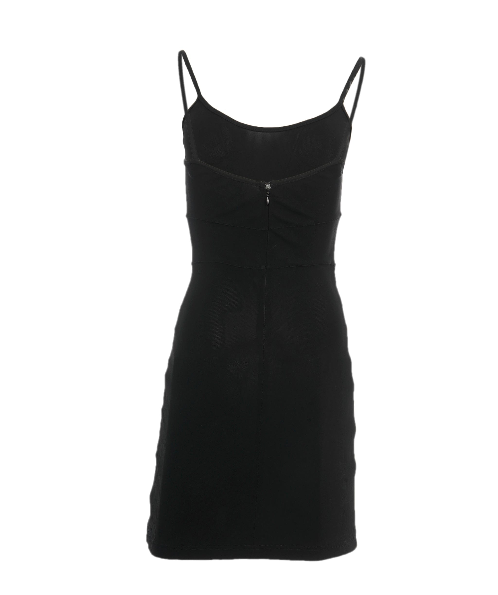 Chanel Chanel 97P CC Camisole Dress Black ASL9203