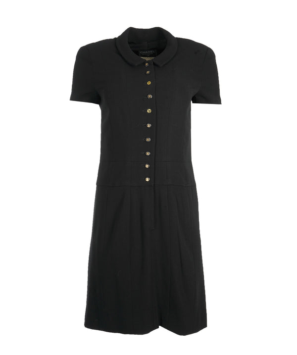 Chanel Chanel Black CC Button Dress, Barbie collection 95P - UKL1080