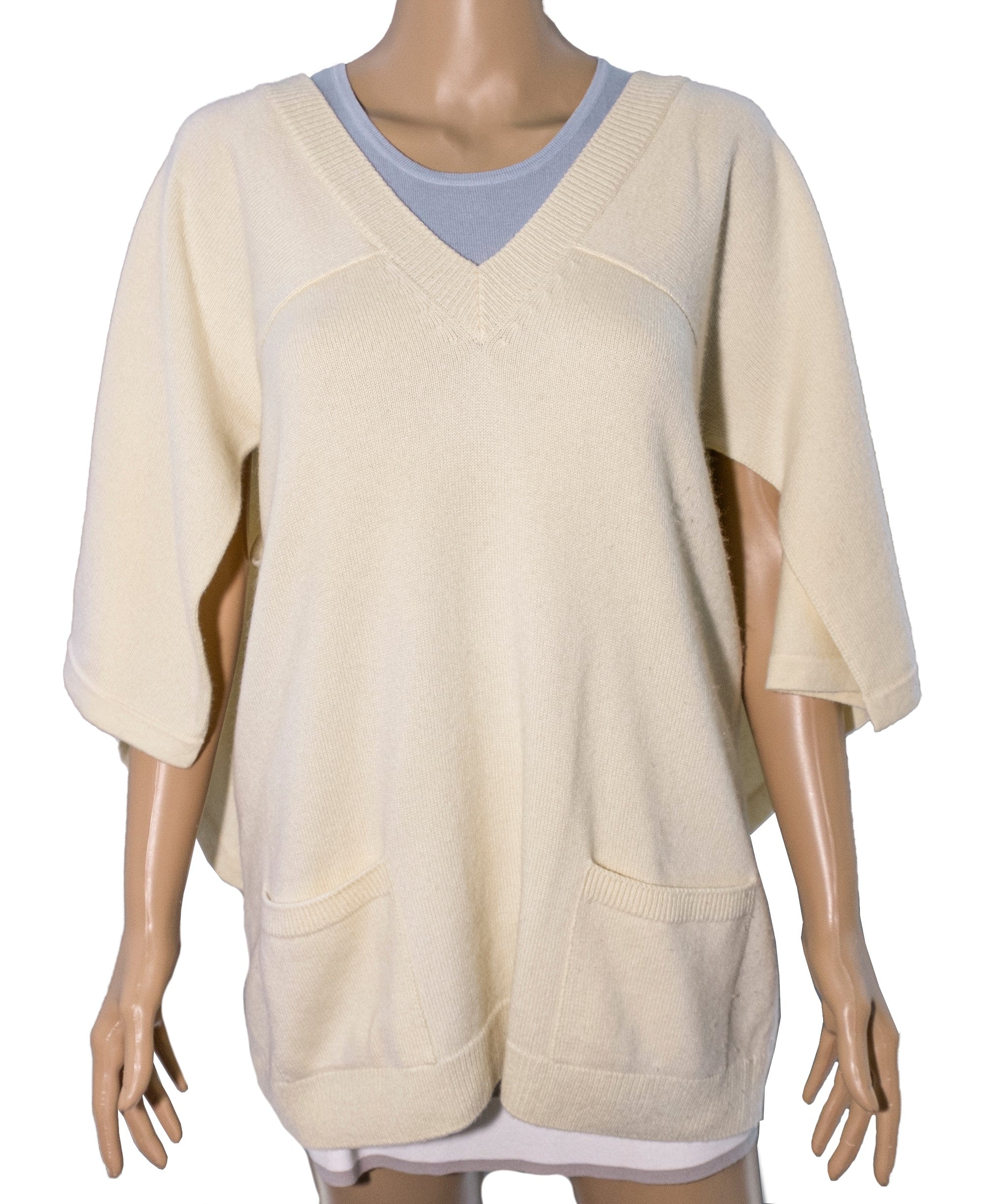 Chanel Chanel Cashmere Cream Knit RJC2436