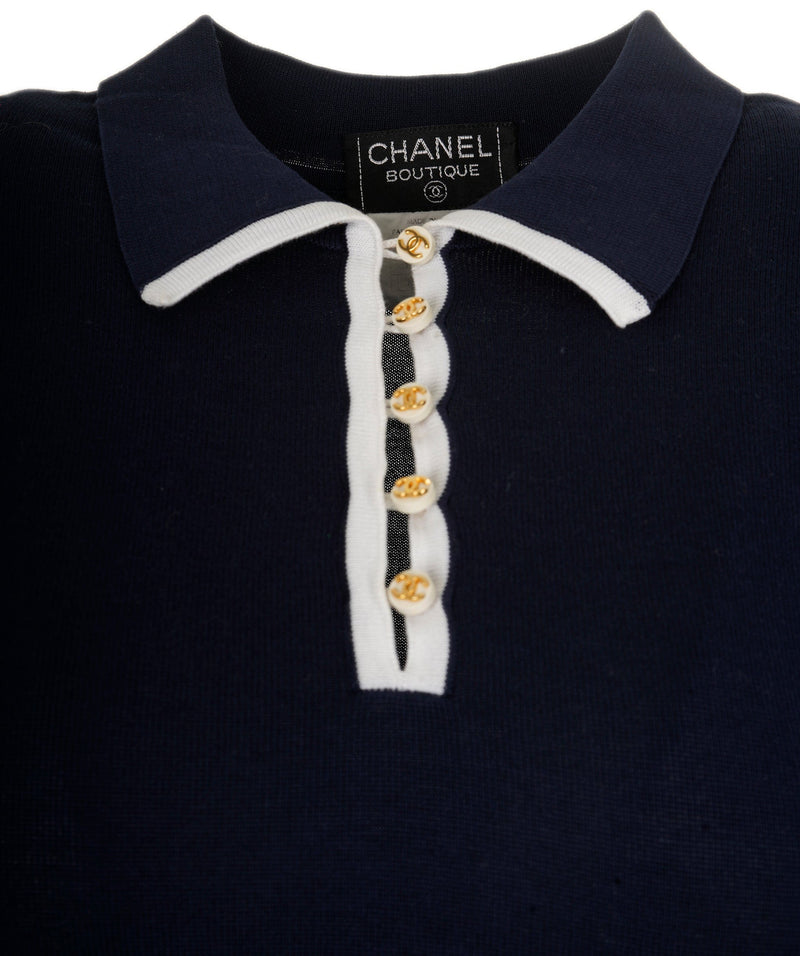 Chanel polo discount shirt