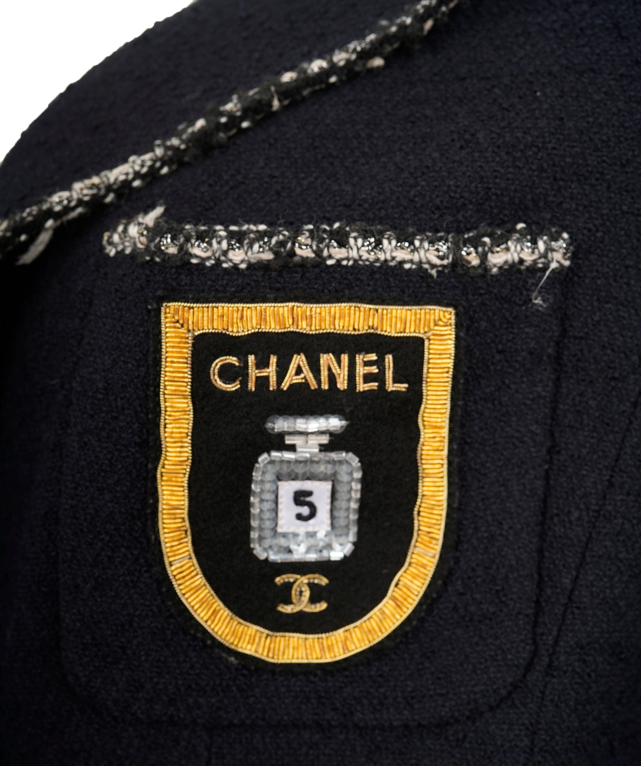 Chanel Chanel "Devil Wears Prada" navy jacket AVC1819