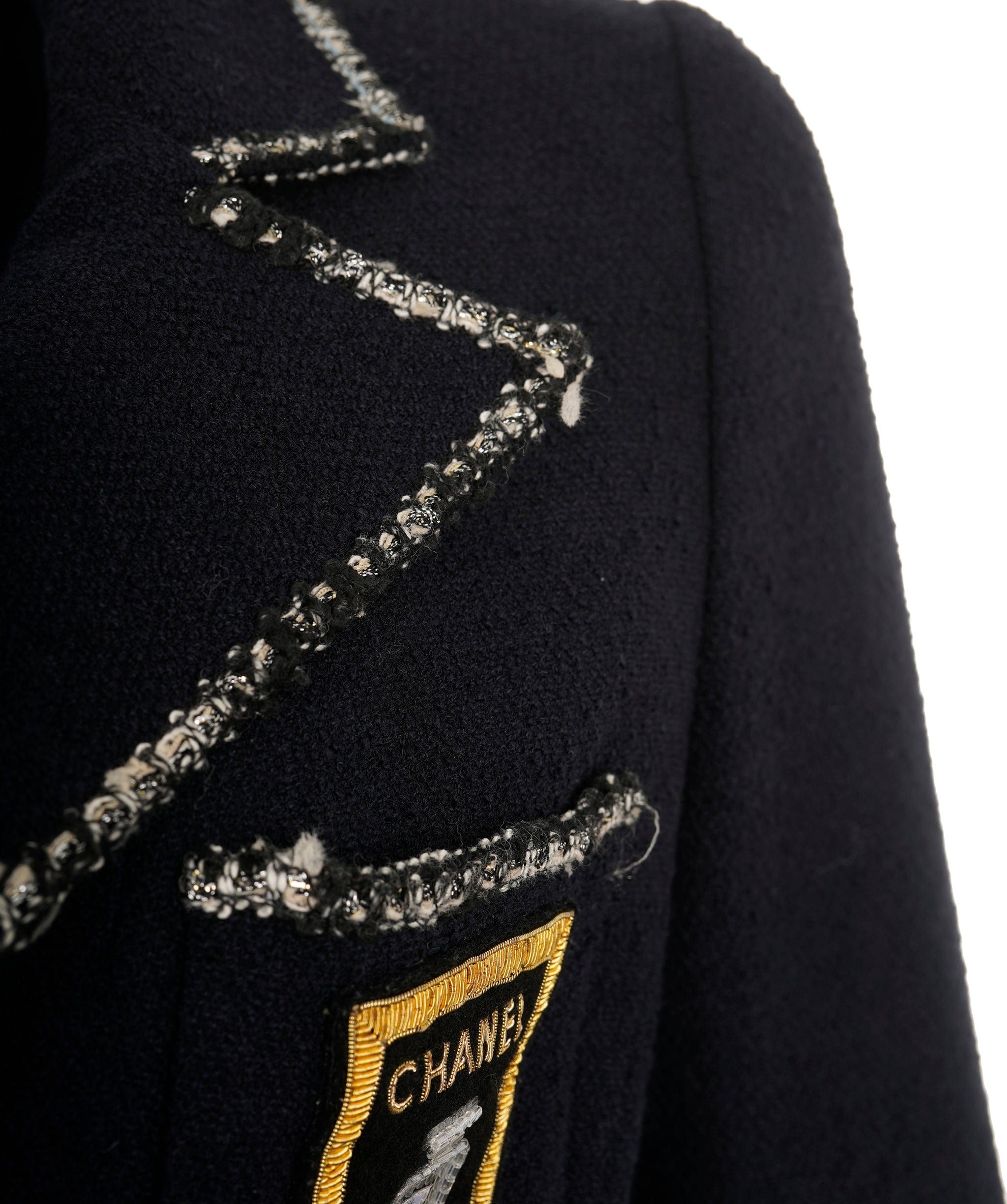 Chanel Chanel "Devil Wears Prada" navy jacket AVC1819