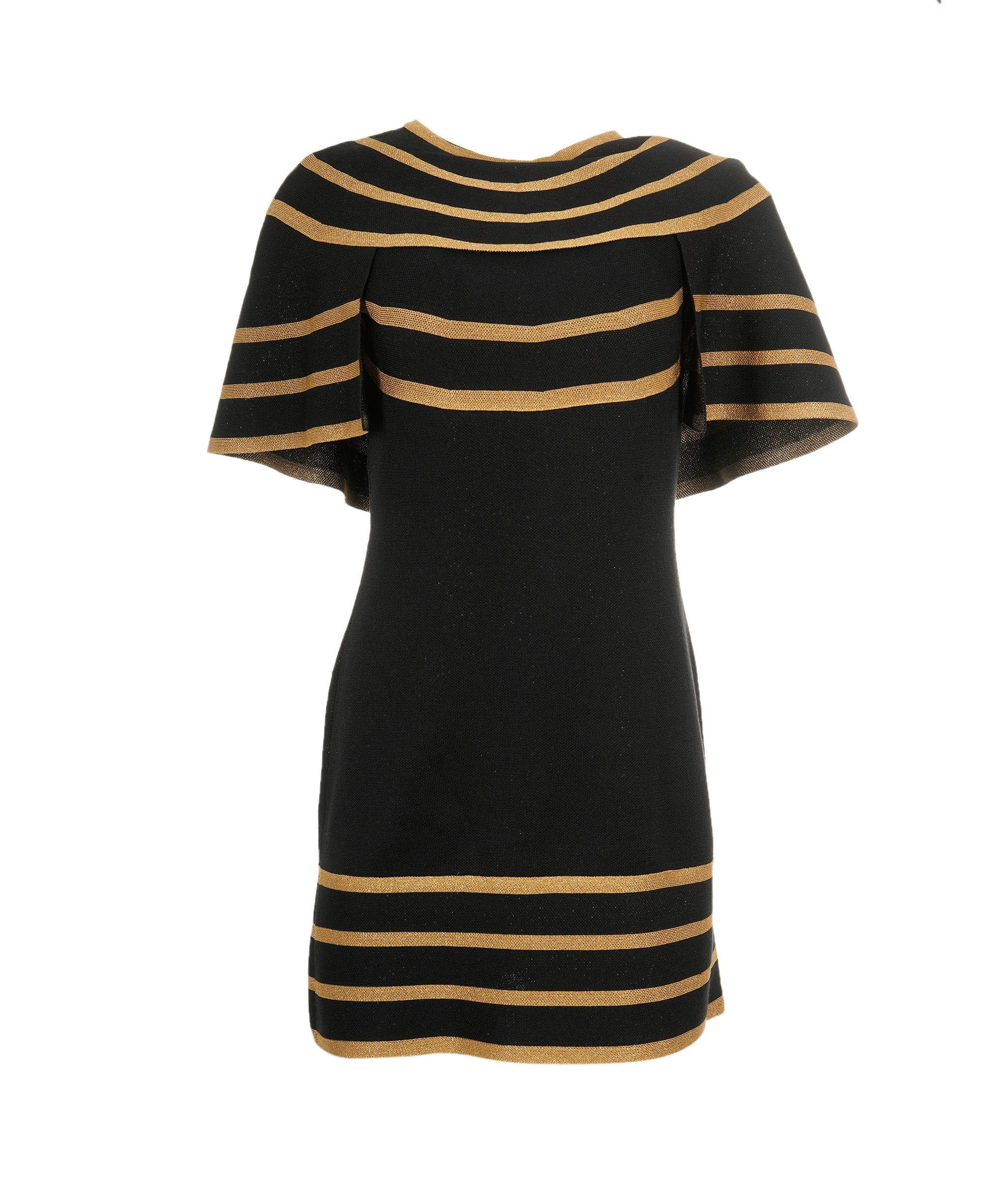Chanel Chanel Dress black with gold stripes Pre fall 2019 FR34 AVC1247