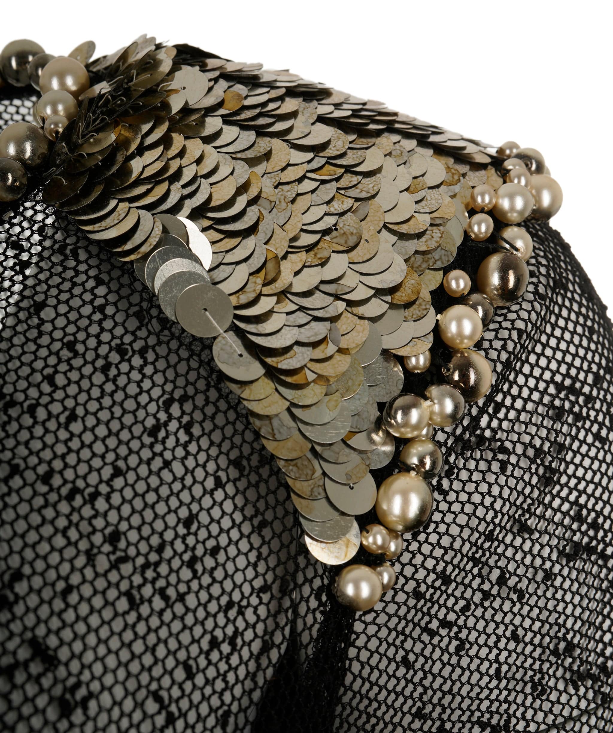 Chanel Chanel Dress Black with sequins FR36 P36328W04360 AVC1256