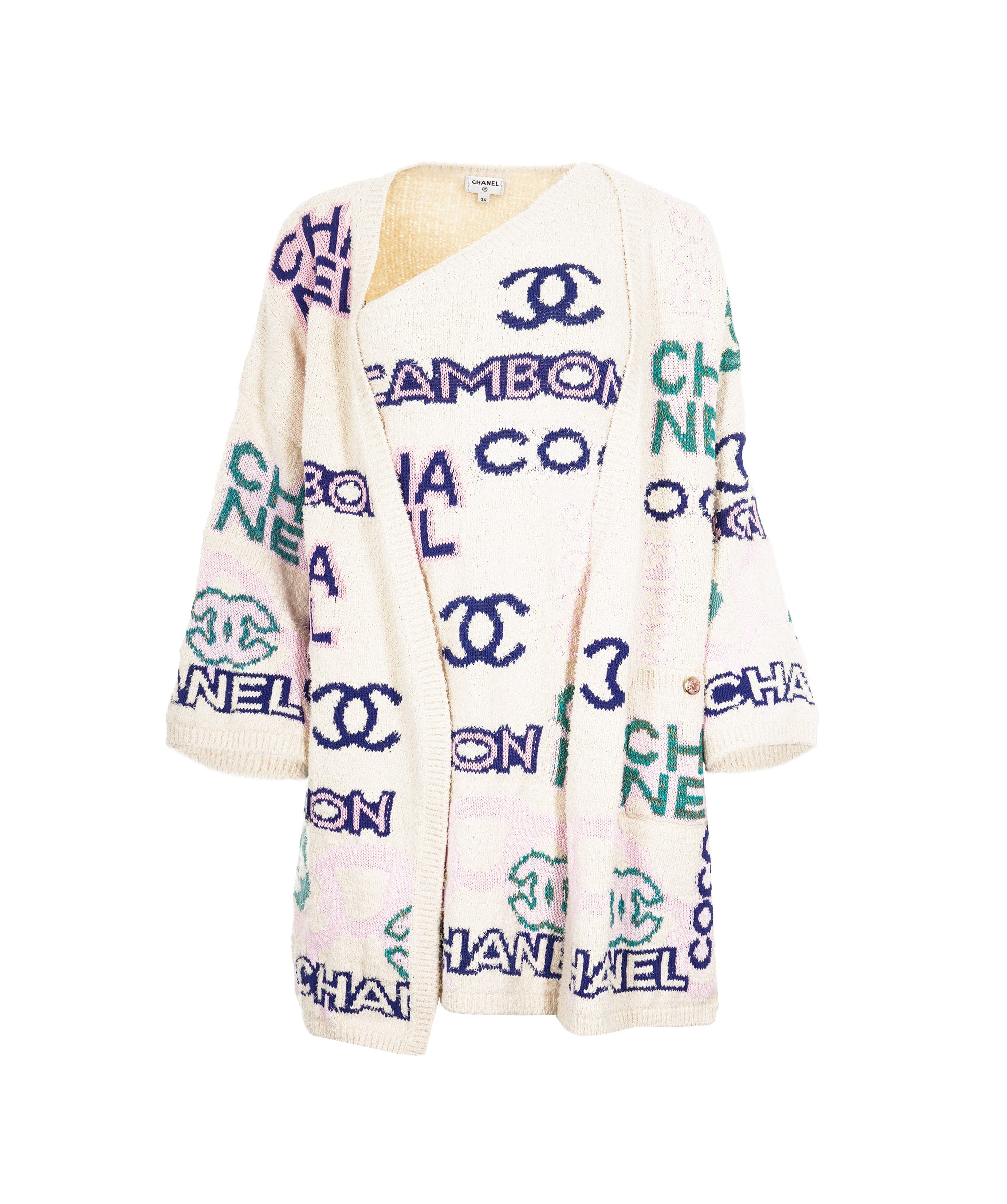 Chanel chanel dress ss23 logo FR38 ASL8438