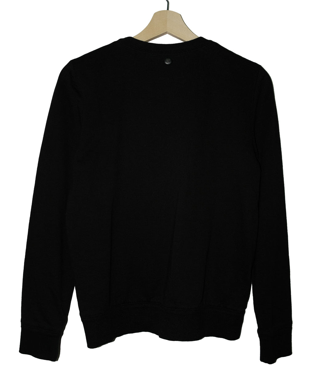 Black chanel outlet sweatshirt