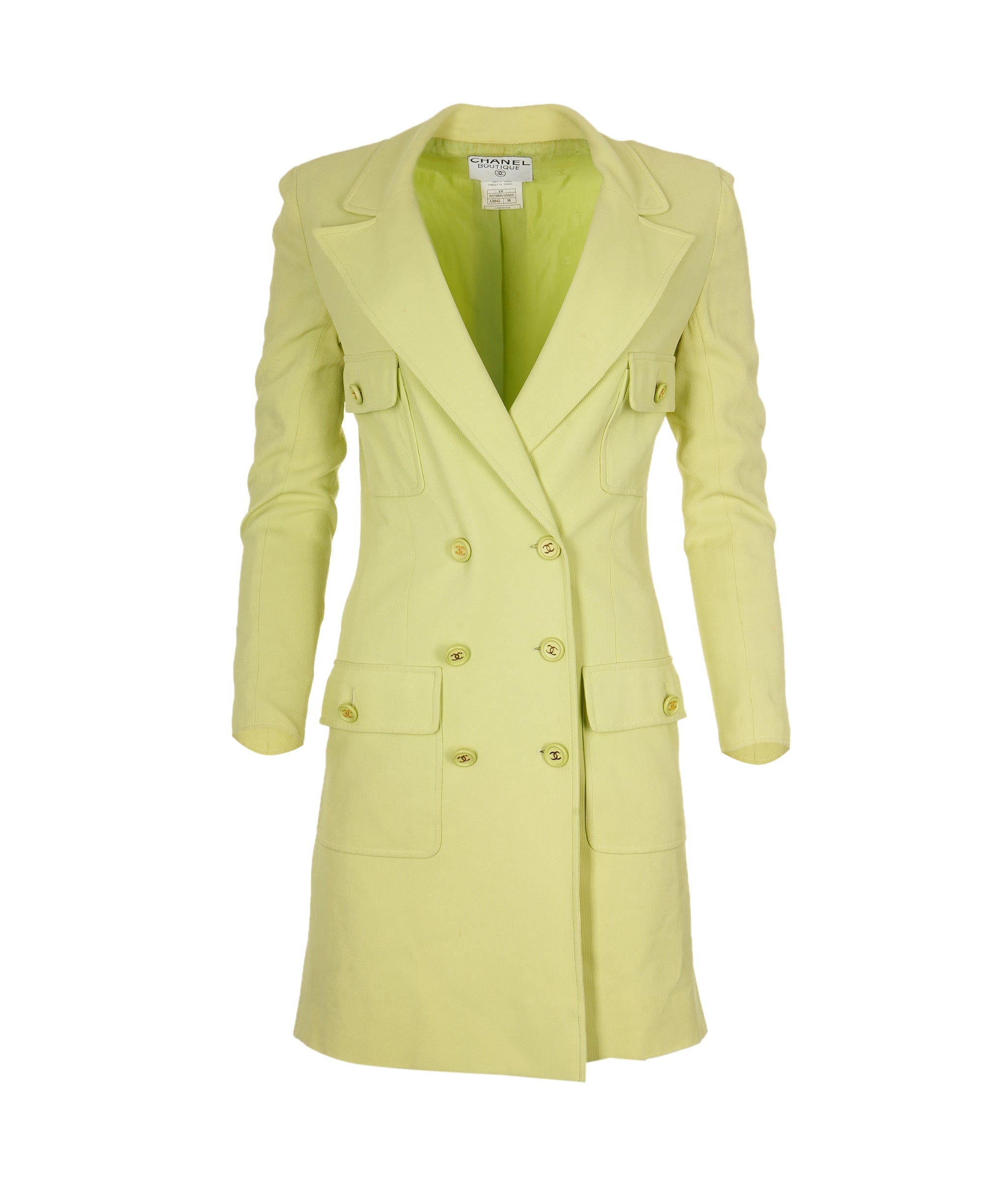 Chanel Chanel Green Dress UK 10 ASL7942