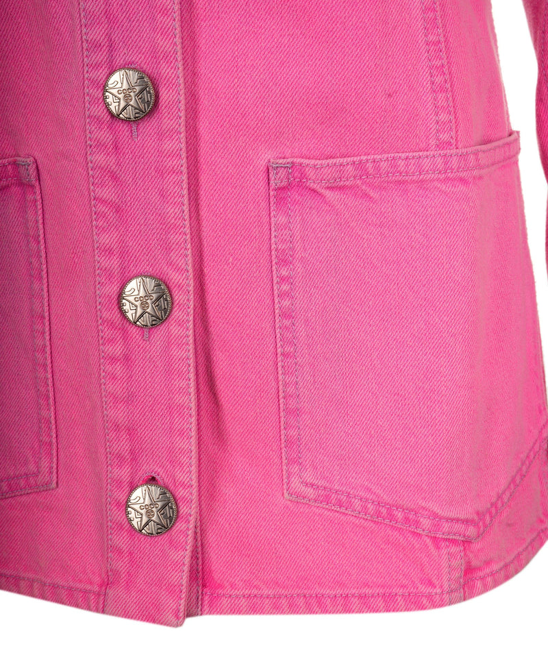 Neon best sale pink denim