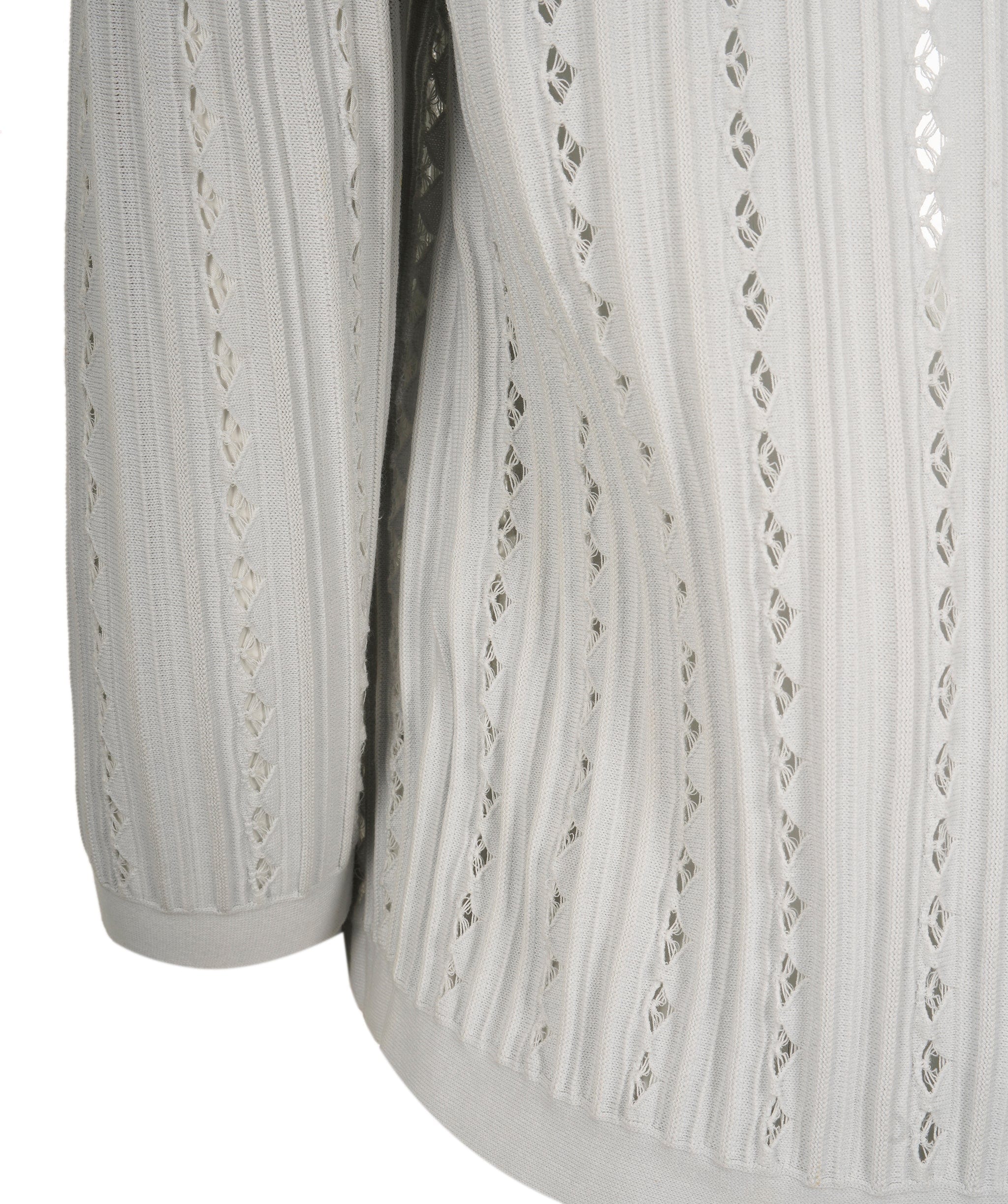 Chanel Chanel light grey pearl cardigan  AVC1506