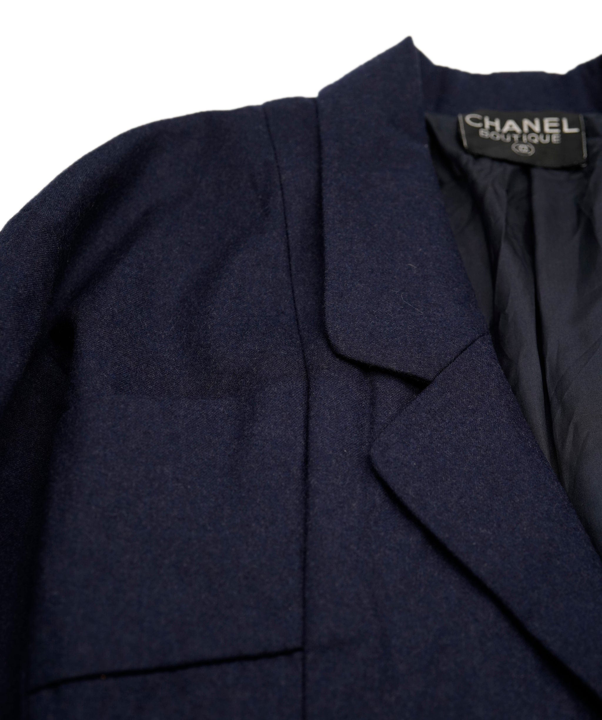 Chanel Chanel navy wool blazer  AVC1877