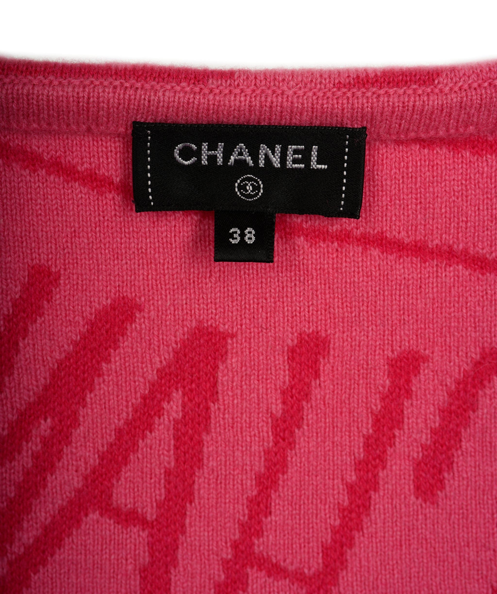 Chanel Chanel Set cachemere red and pink Jogging FR36  and Top FR38 AVC1325