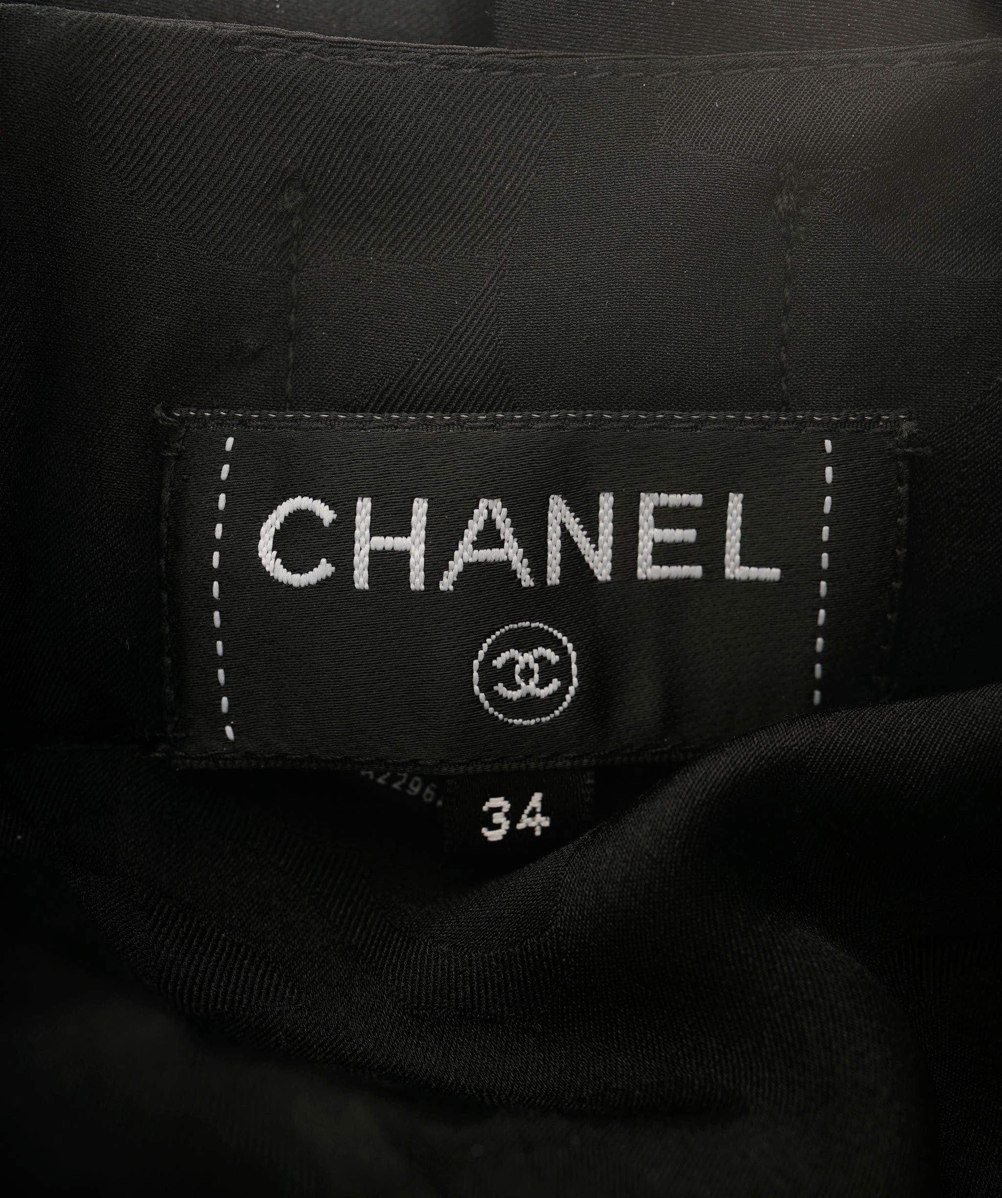 Chanel chanel skirt 23s silk FR34 ASL8436