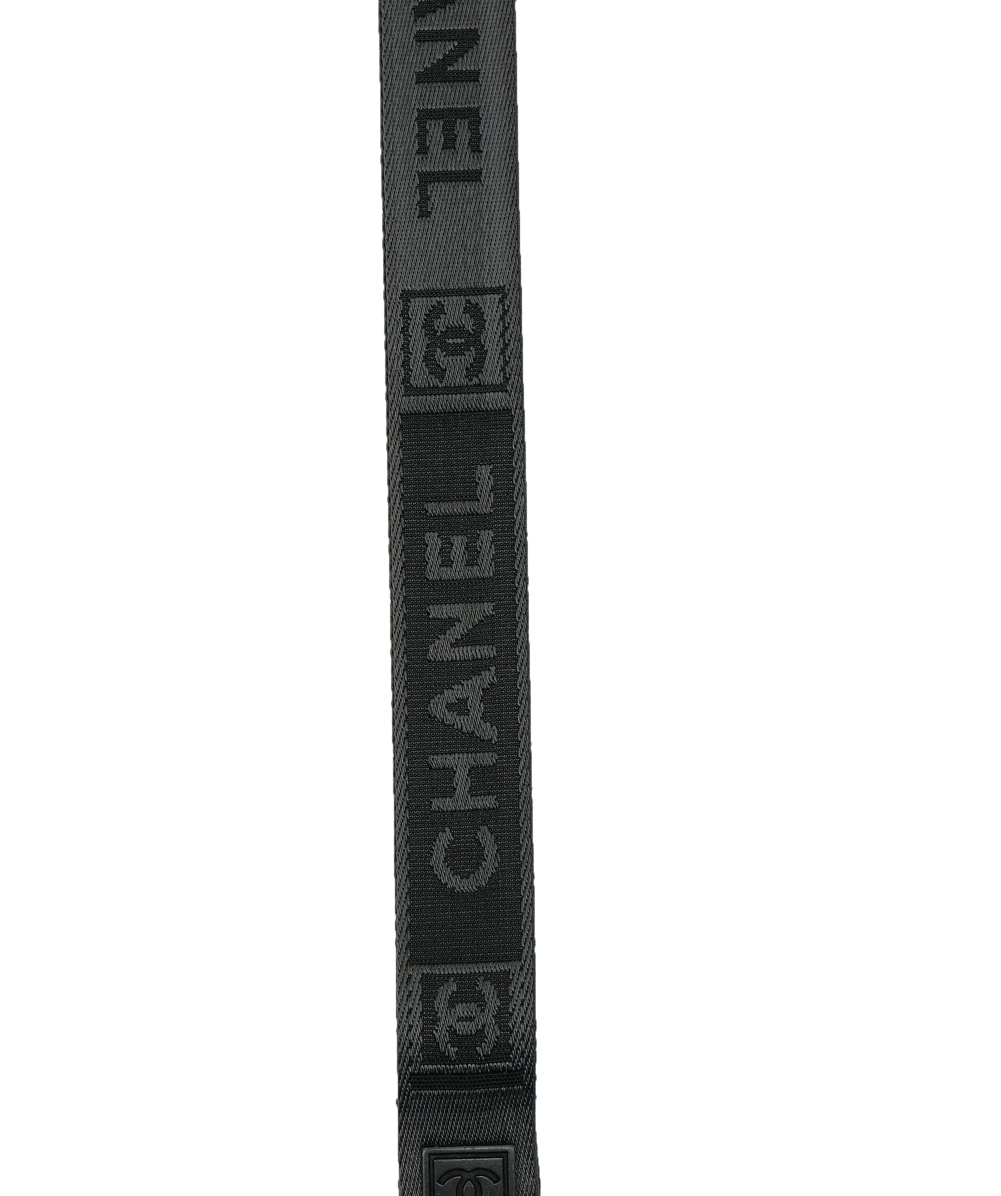 Chanel Chanel Sport Neck Strap Black ASL8319