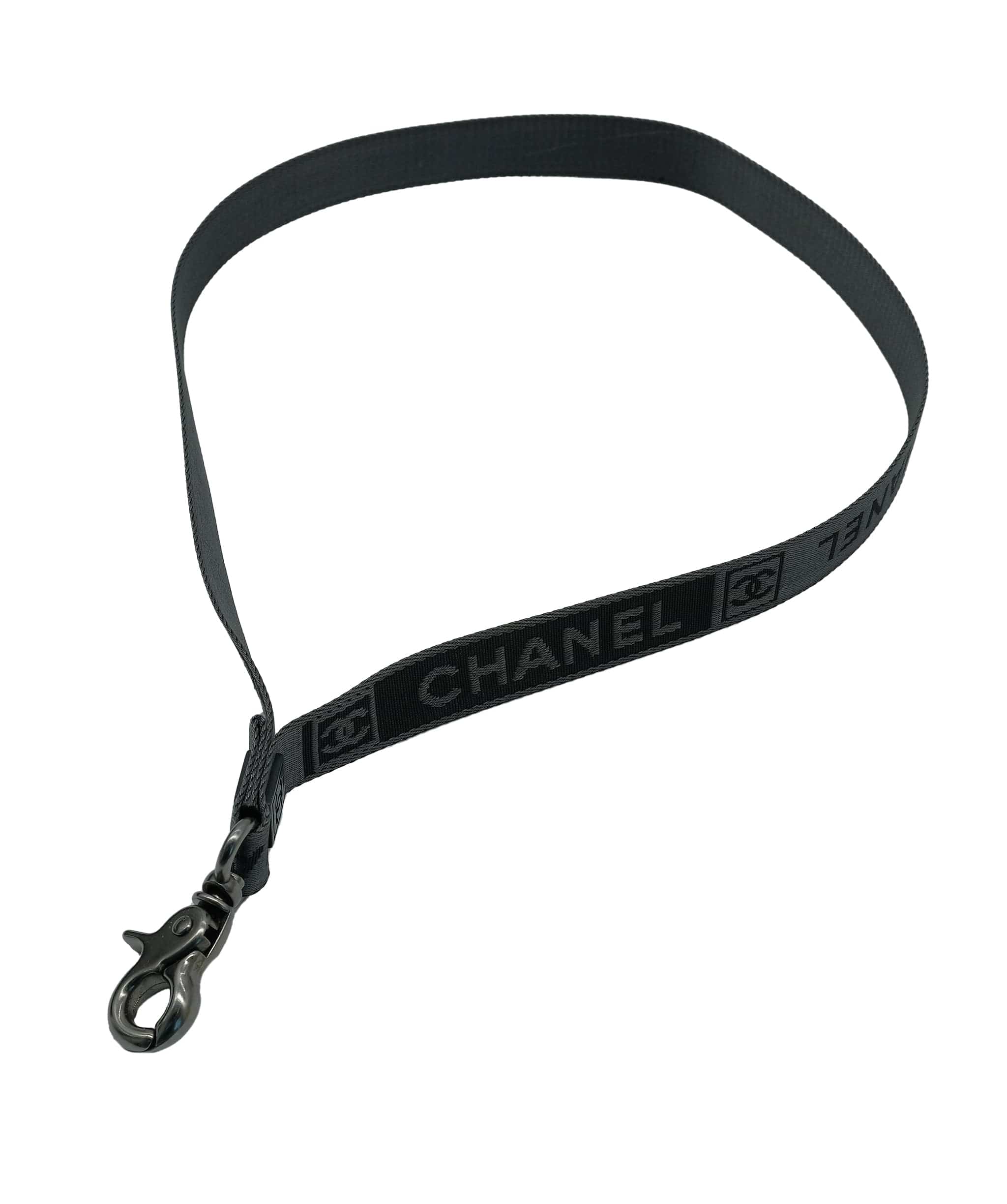 Chanel Chanel Sport Neck Strap Black ASL8319