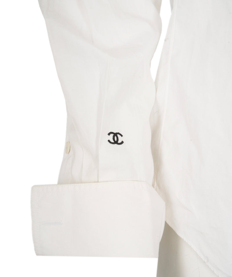 Chanel Chanel white classic CC shirt - AJC0492