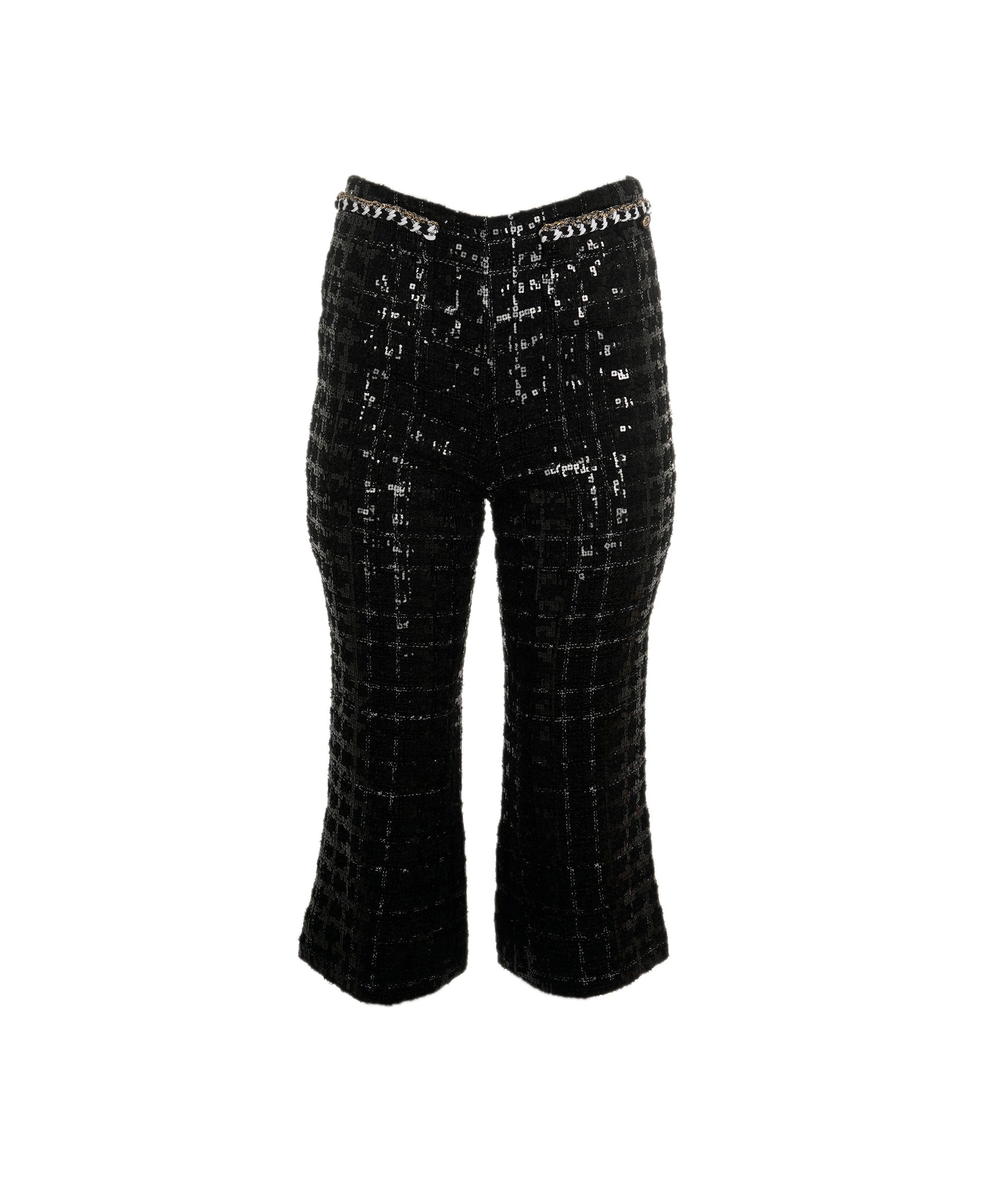 Chanel Pantalon Chanel noir sequins FR36 P70598V61864 AVC1633