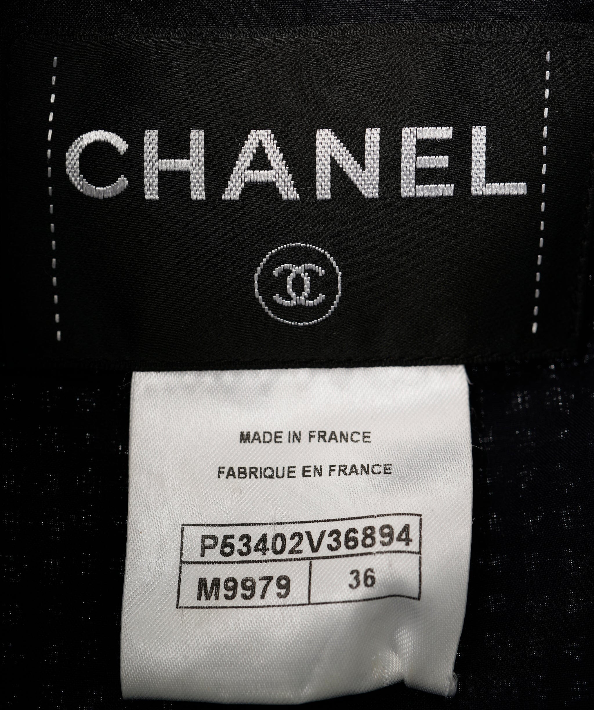 Chanel Veste Chanel classique tweed marine 16P FR36 P53402V36894 AVC1635