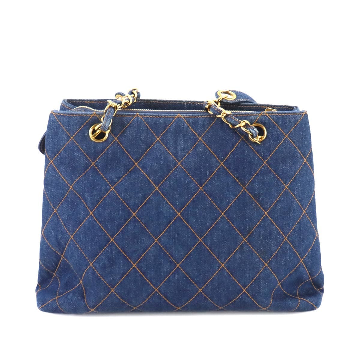 CHANEL CHANEL Matelasse Chain Shoulder Bag Denim Blue Vintege 90239323