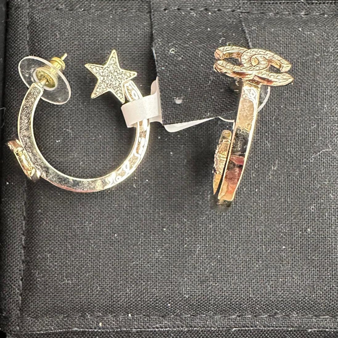 Chanel Chanel CC Hoops with Stars