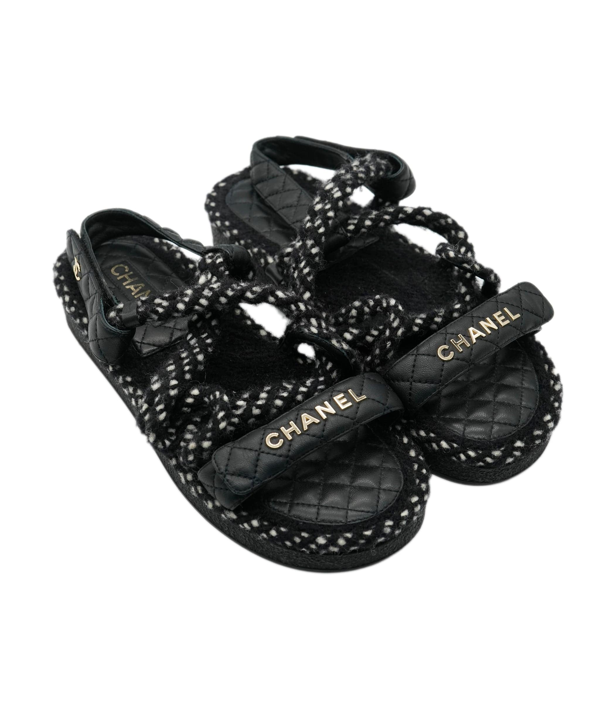 Chanel Chanel Dad Rope Sandals CC 41 ALC2657