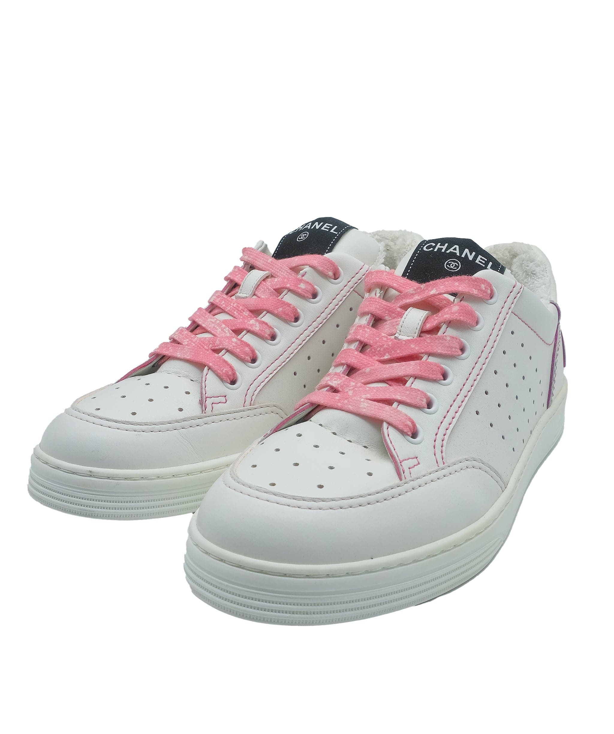 Chanel Chanel Pink Sneakers 40