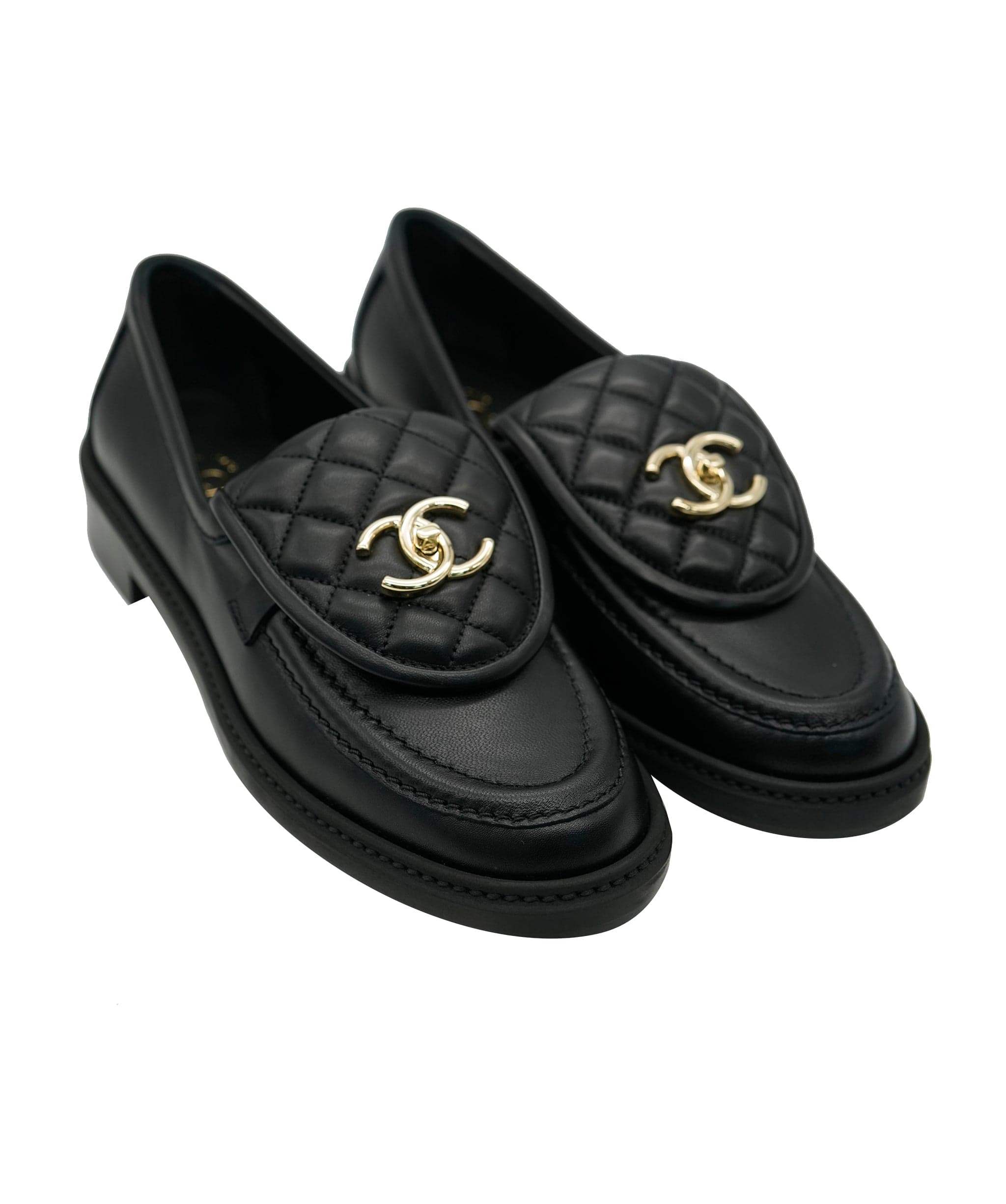 Chanel Chanel Quilted Loafers 38 BNIB ALC1763