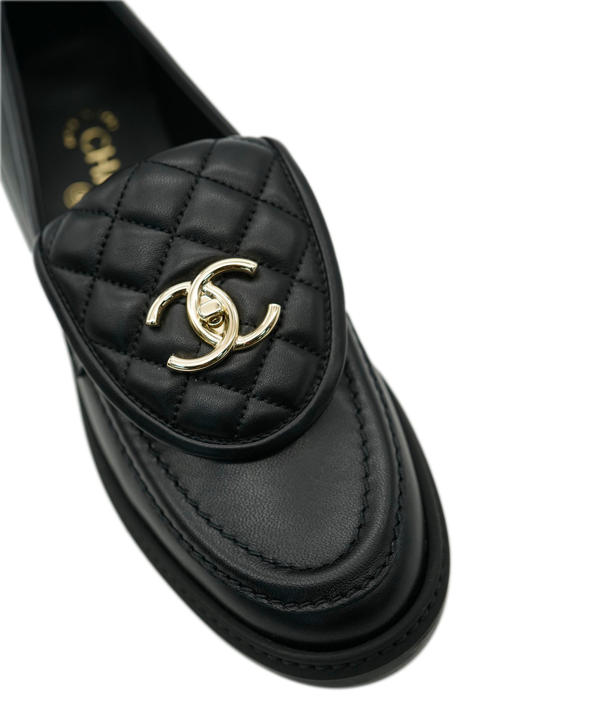 Chanel Chanel Quilted Loafers 38 BNIB ALC1763