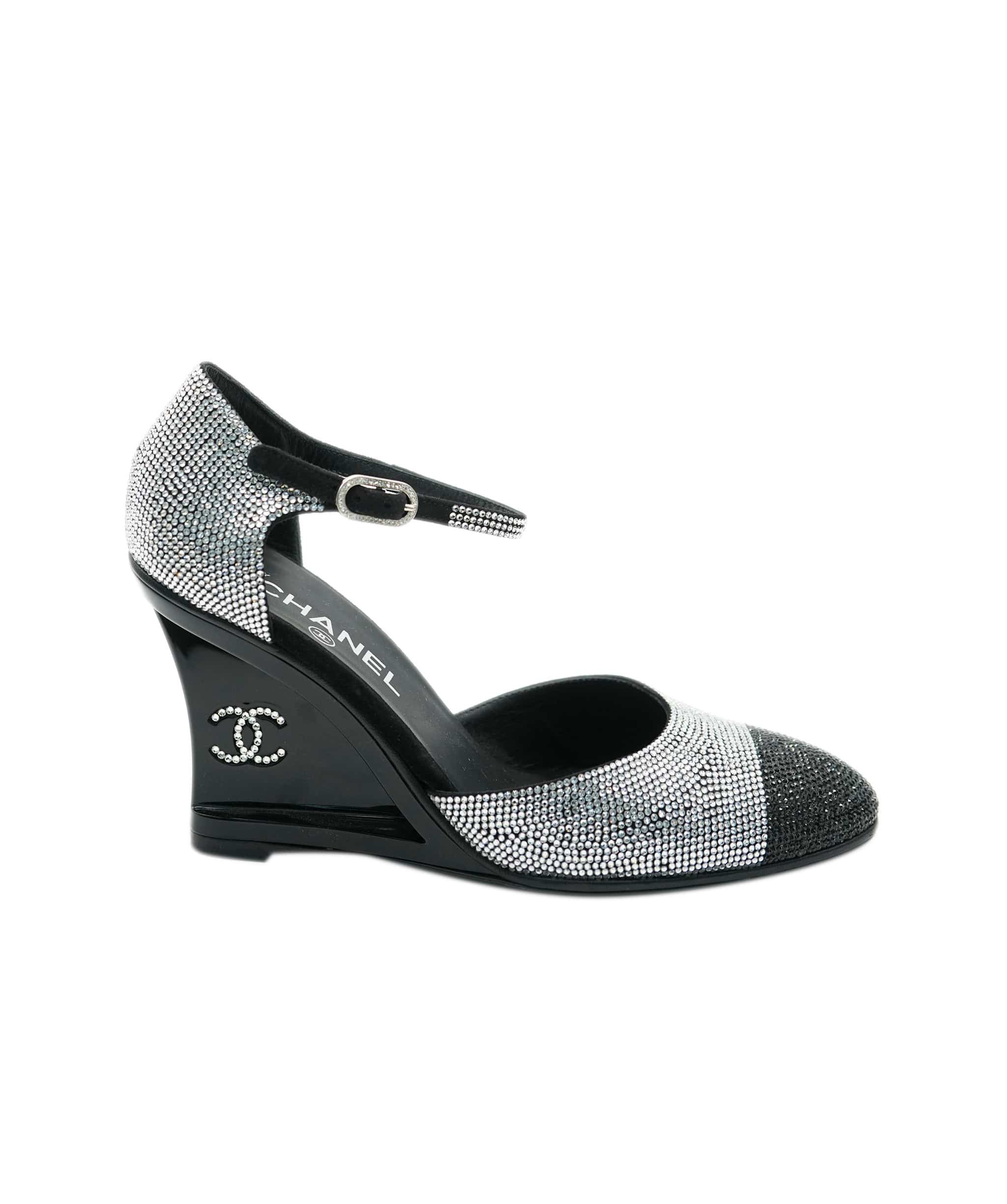 Chanel Chanel wedges crystals 38 AVC1979
