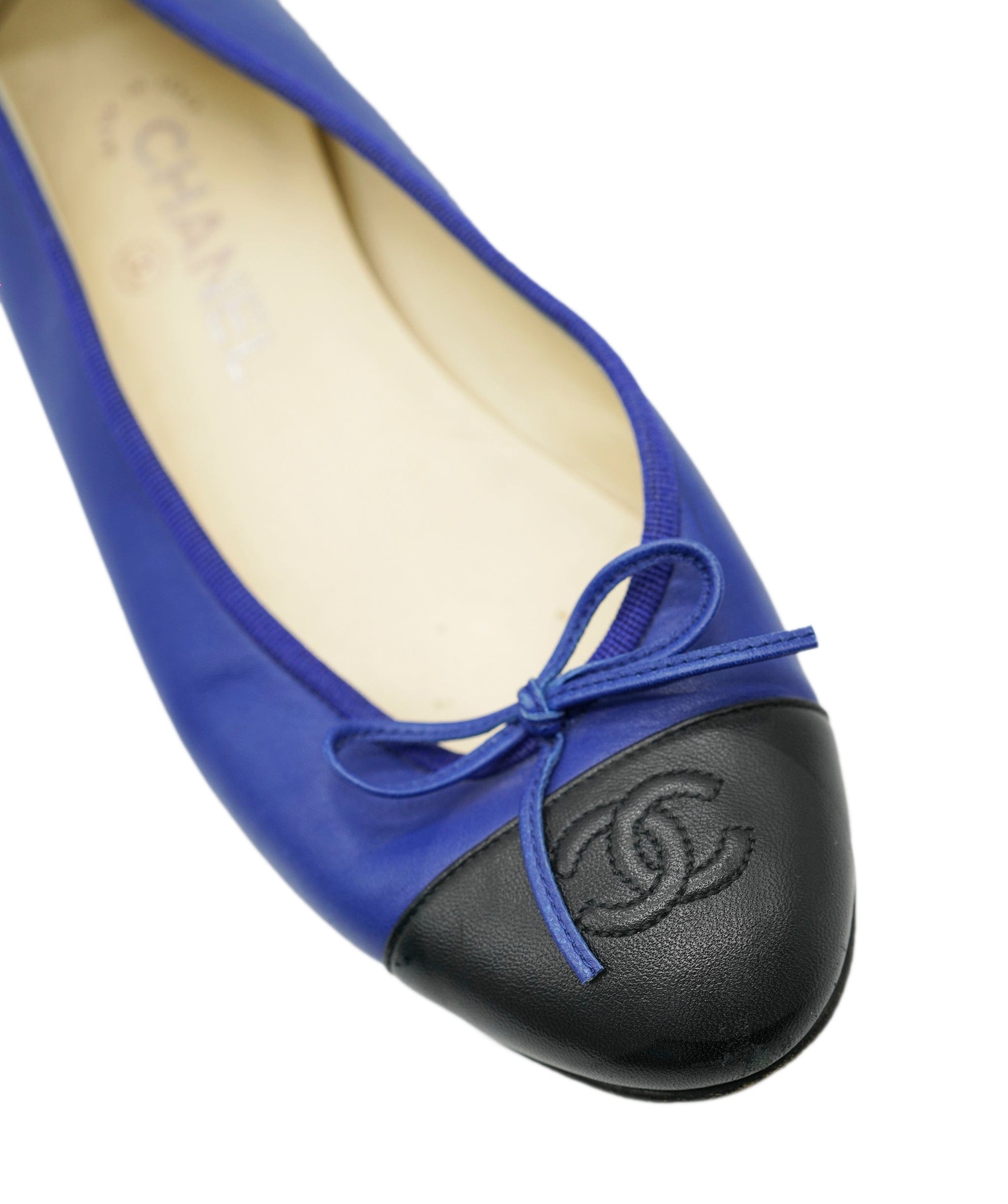 Chanel Pre-owned Chanel ballet flats blue electric 38 AVC1981