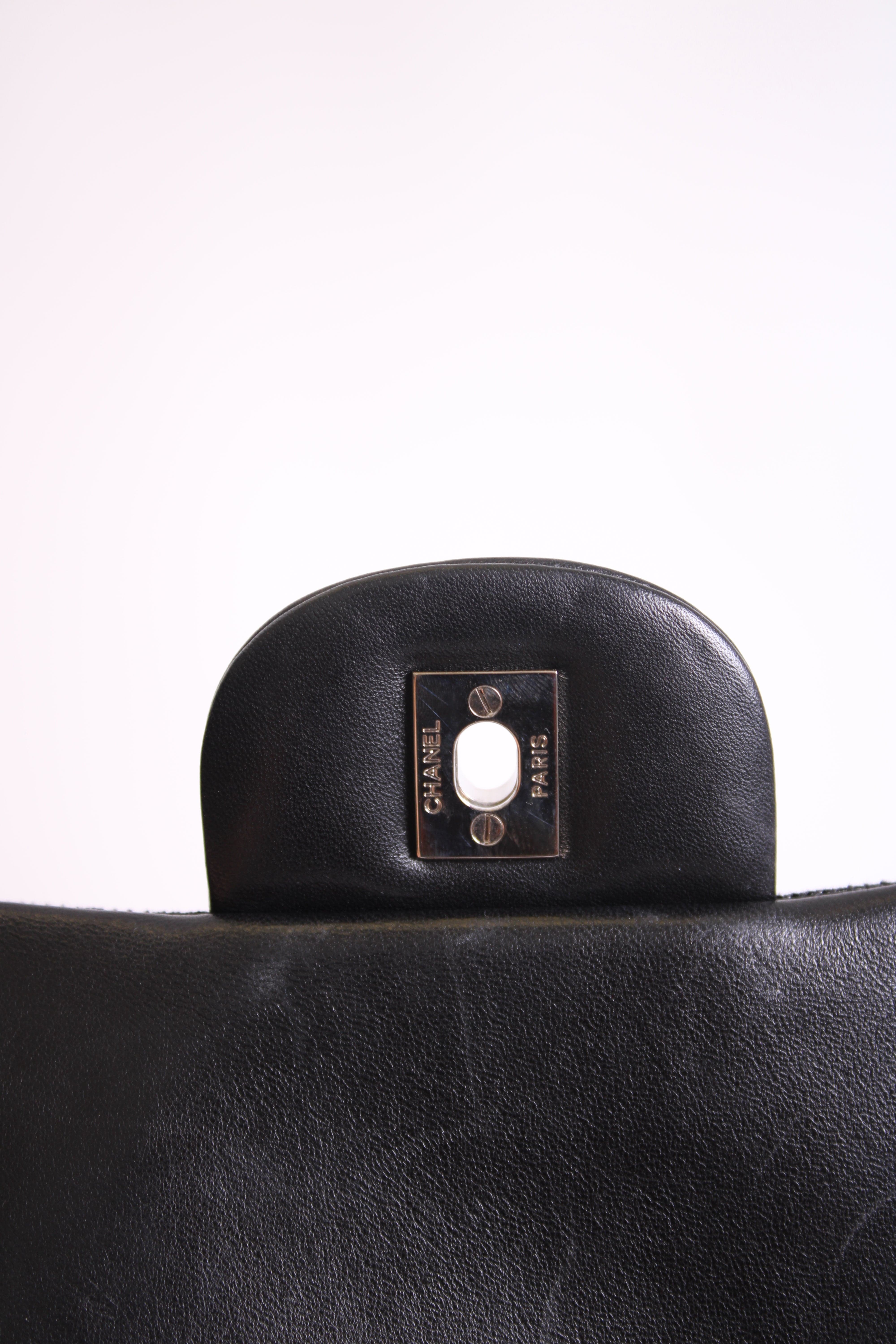 Chanel Black Patent Chanel Bag