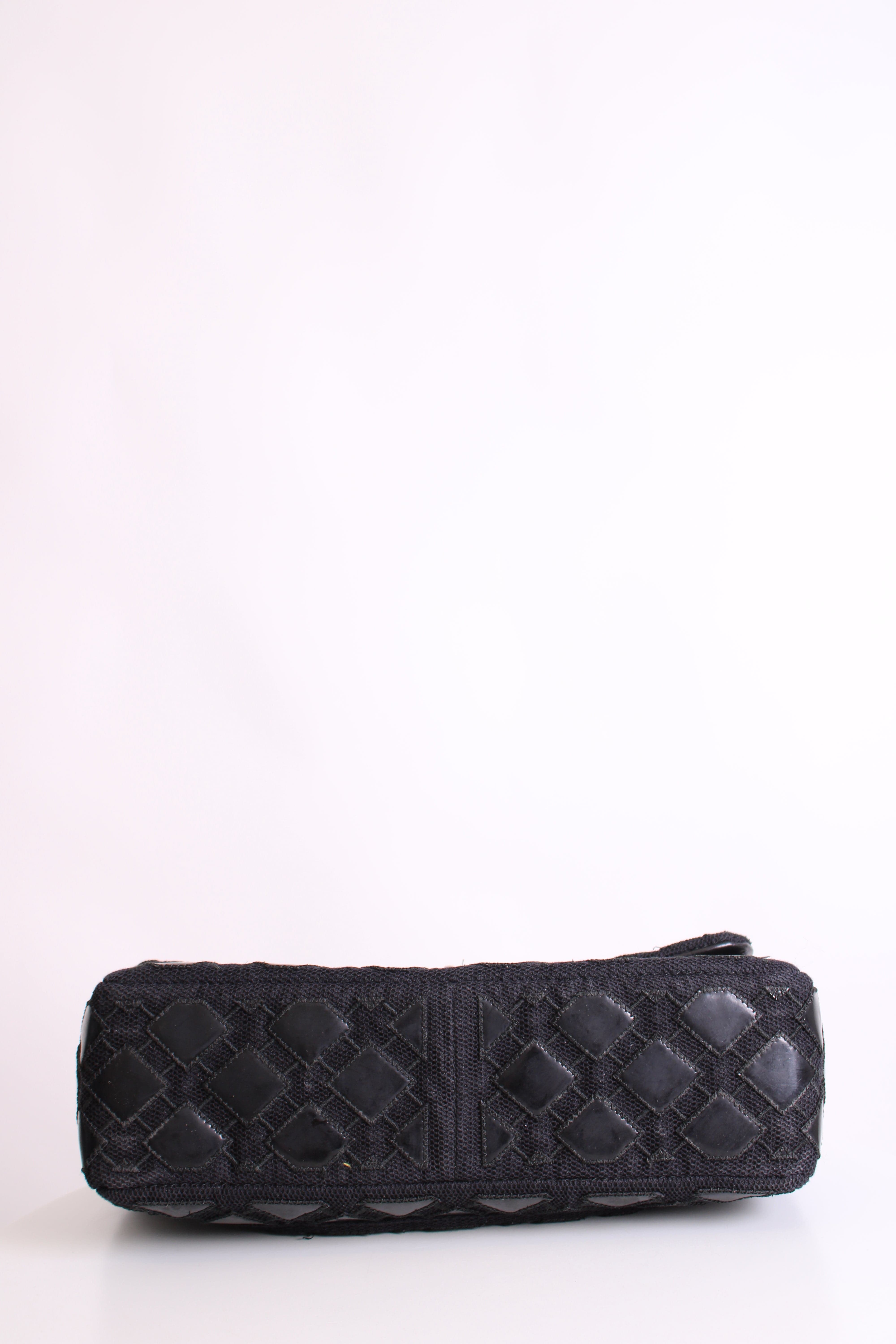 Chanel Black Patent Chanel Bag