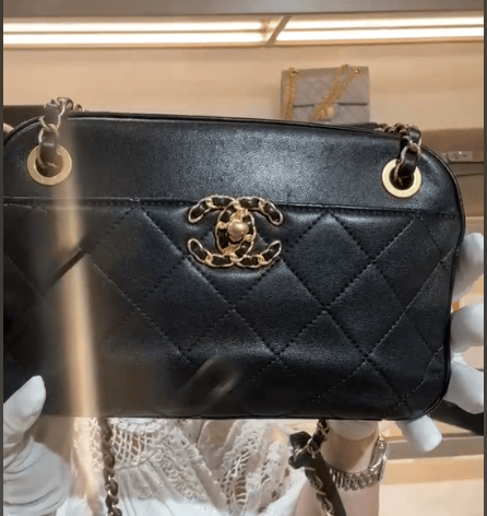 Chanel Chanel 19 Camera Bag Black Bag