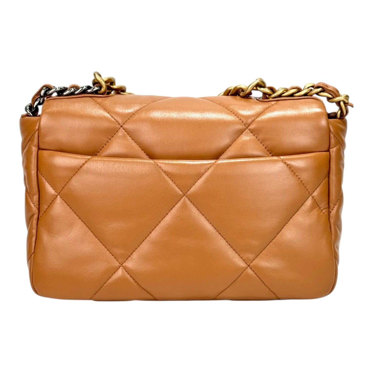 Chanel Chanel 19 Small Light Brown Bag - Full Set