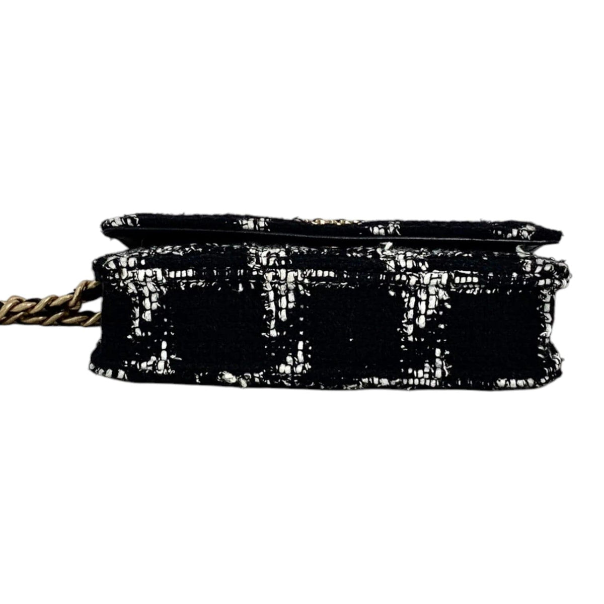 Chanel Chanel 19 Tweed Black/White Tweed Bag