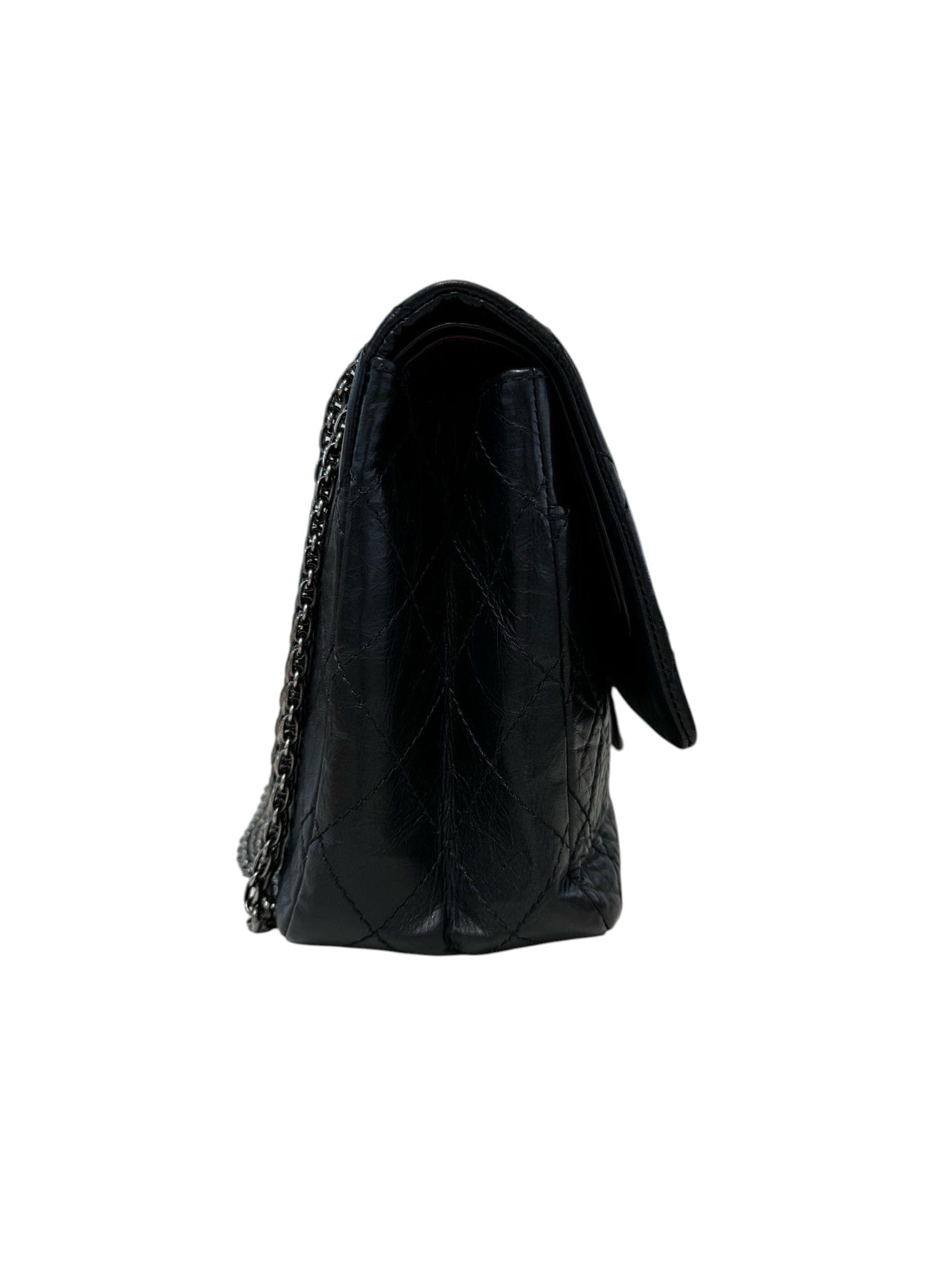Chanel Chanel 2.55 Reissue Jumbo Black with Rithuliem Hardware Bag