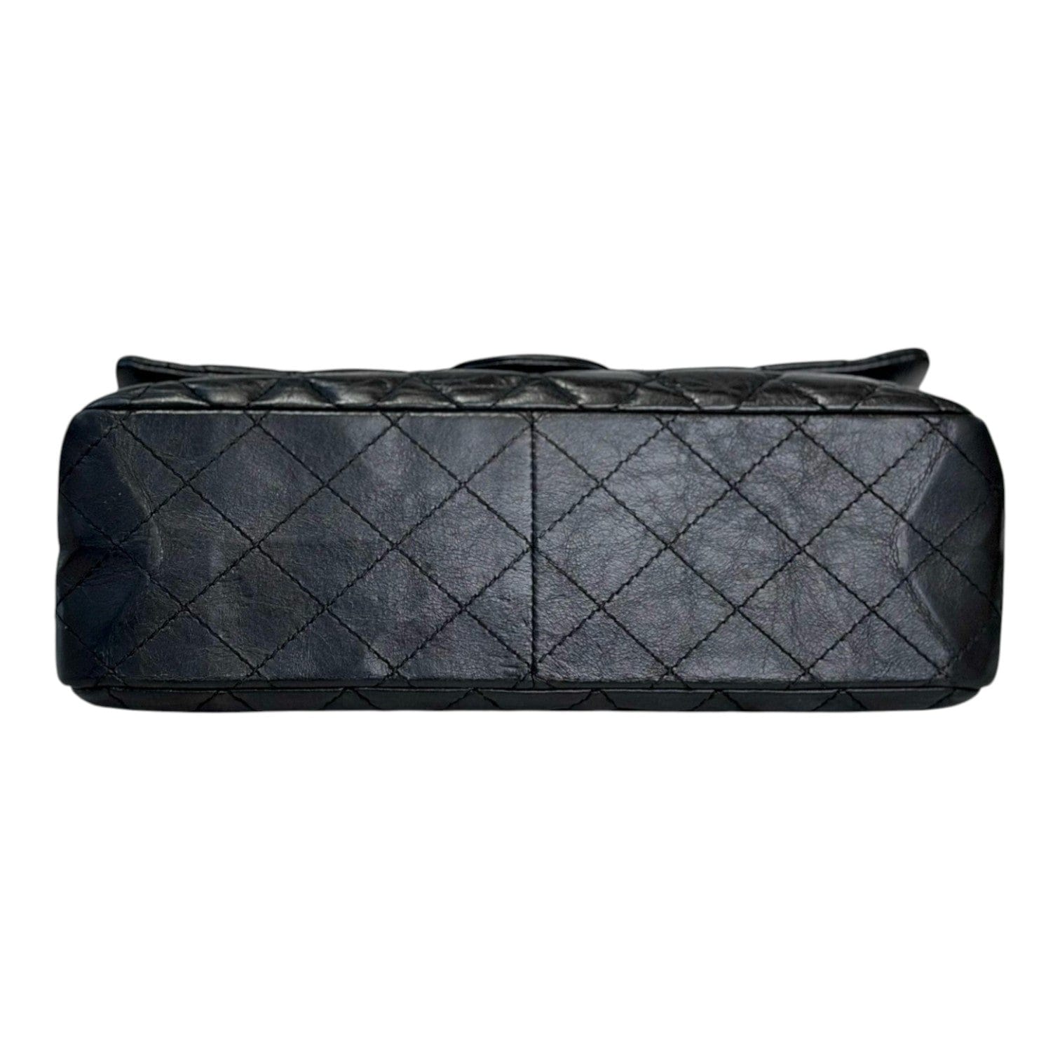 Chanel Chanel 2.55 Reissue Medium Black with Gold Hardware