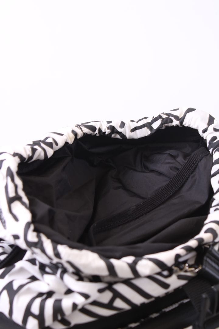 Chanel Chanel 2021 Coco Neige Printed Backpack White