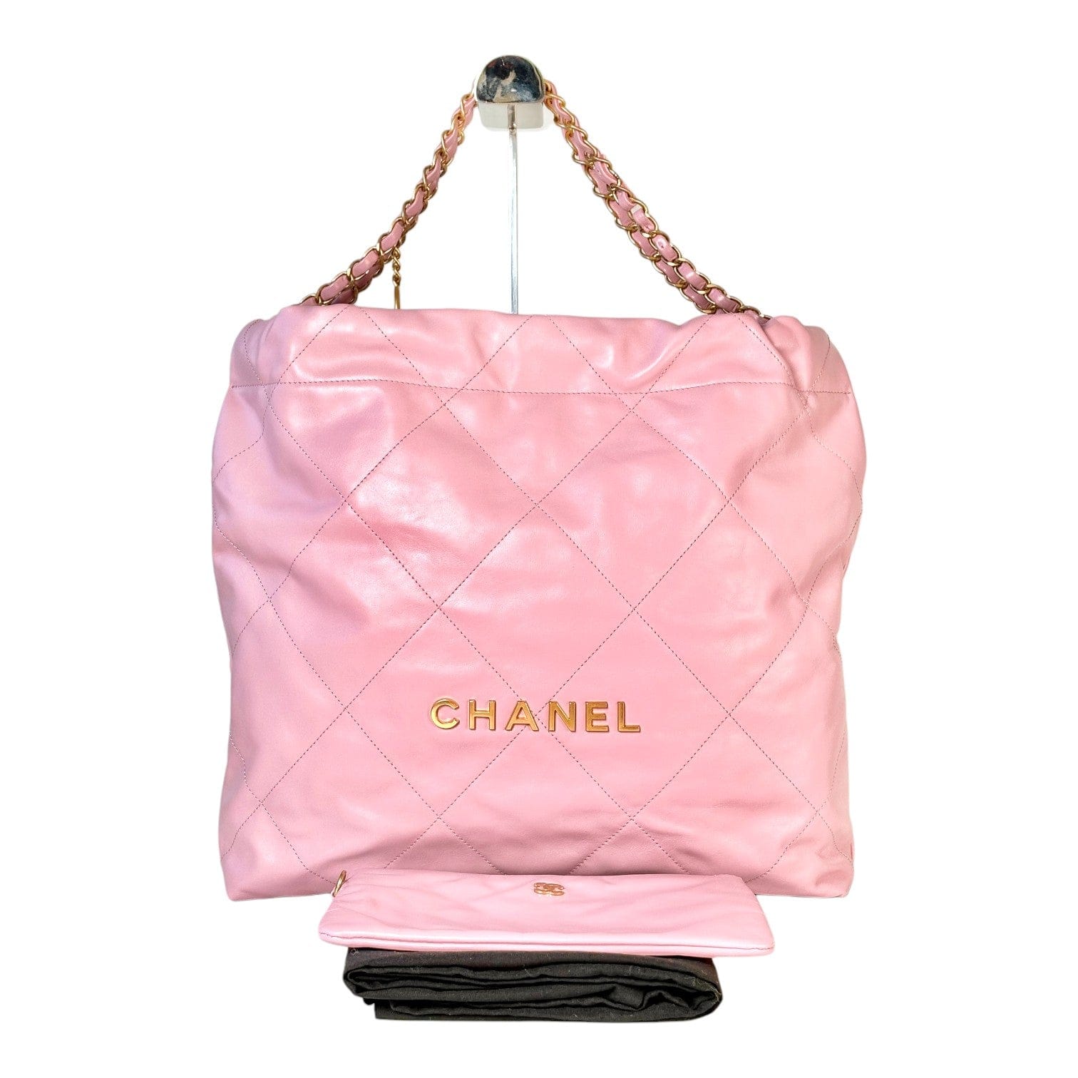 Chanel Chanel 22 Med Bag in Pink with GHW