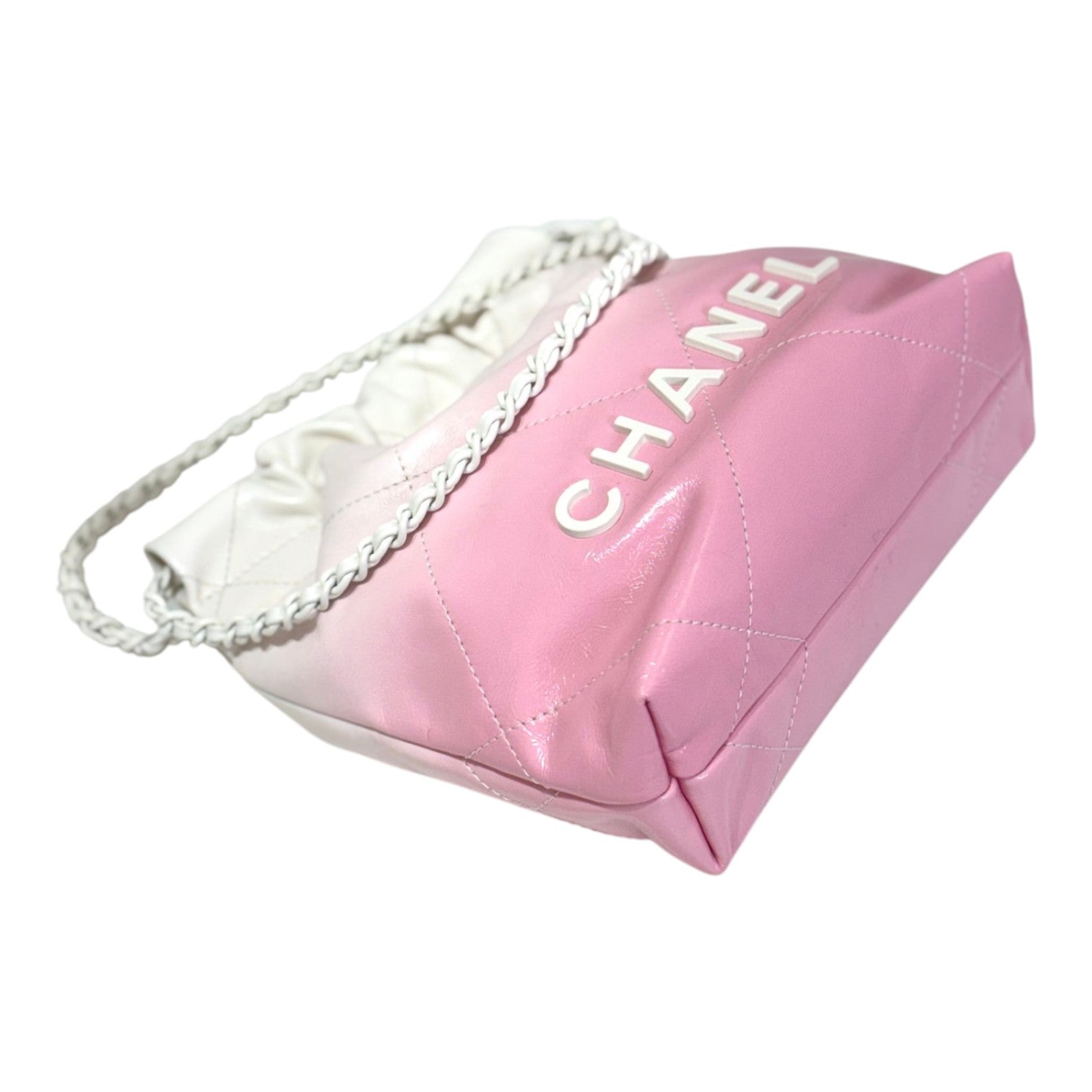 Chanel Chanel 22 Mini Ombre Pink and White Bag